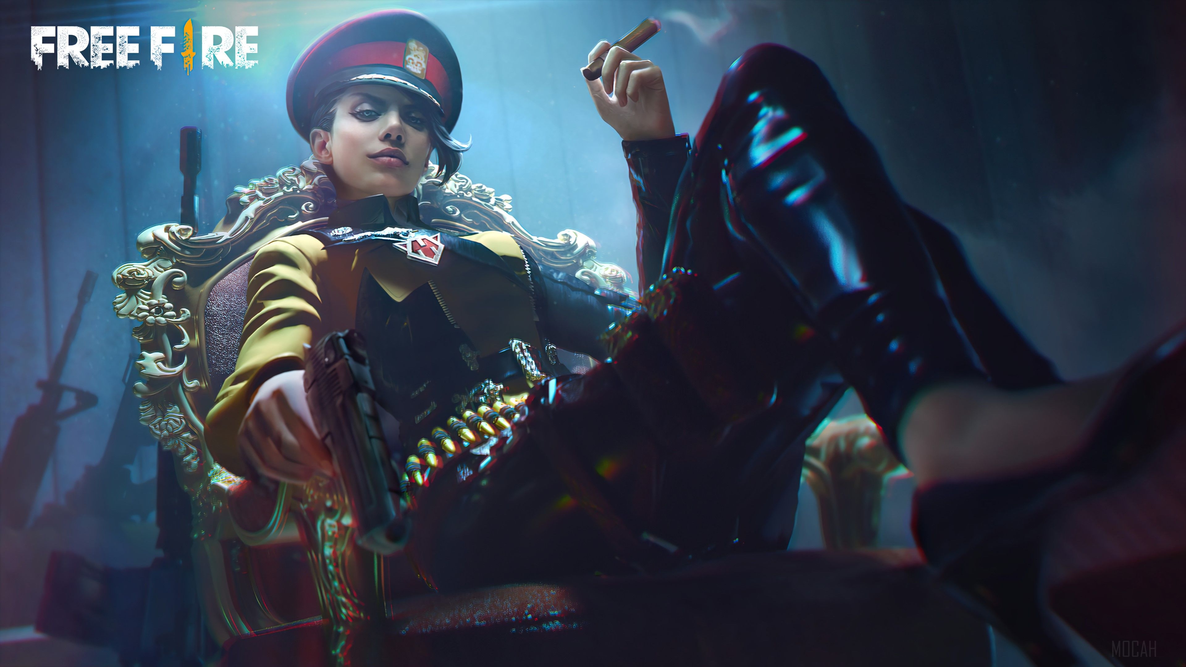 3840x2160 Garena Free Fire, Battle Royale, Video Game, Girls, Paloma, Character 4k wallpaper. Mocah HD Wallpaper, Desktop