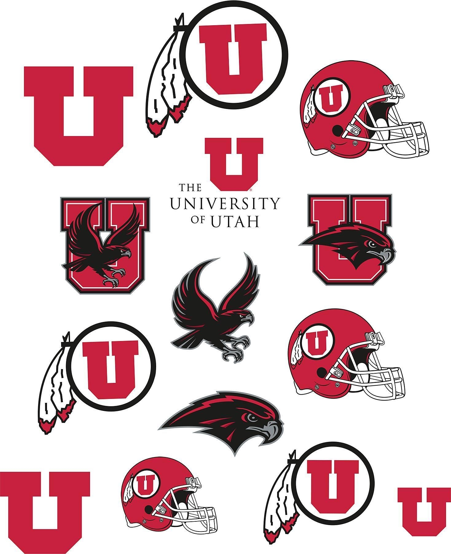 1470x1800 Brewster Wallpaper Utah Utes Logo Fathead Jr, Phone