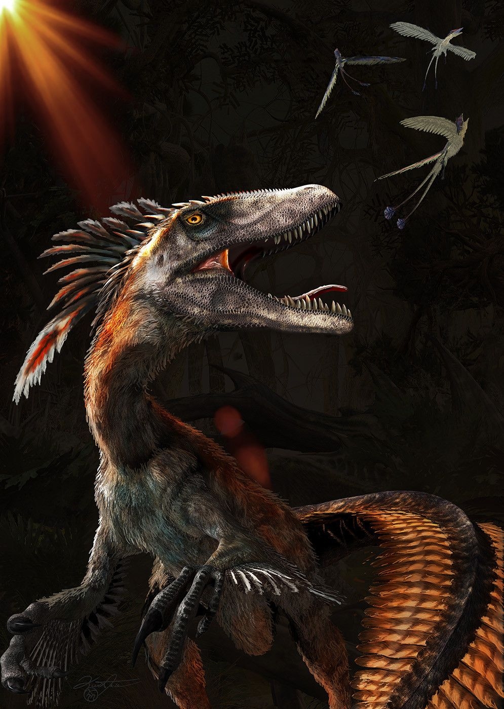 1000x1400 Deinonychus Artwork 3oEmlE. Prehistoric Animals, Dinosaur Image, Jurassic World Wallpaper, Phone