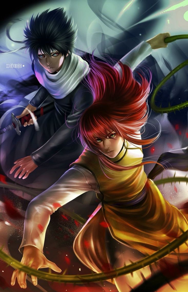740x1140 Vincent and Dennis. Yuyu hakusho, Yuyu, Hiei, Phone
