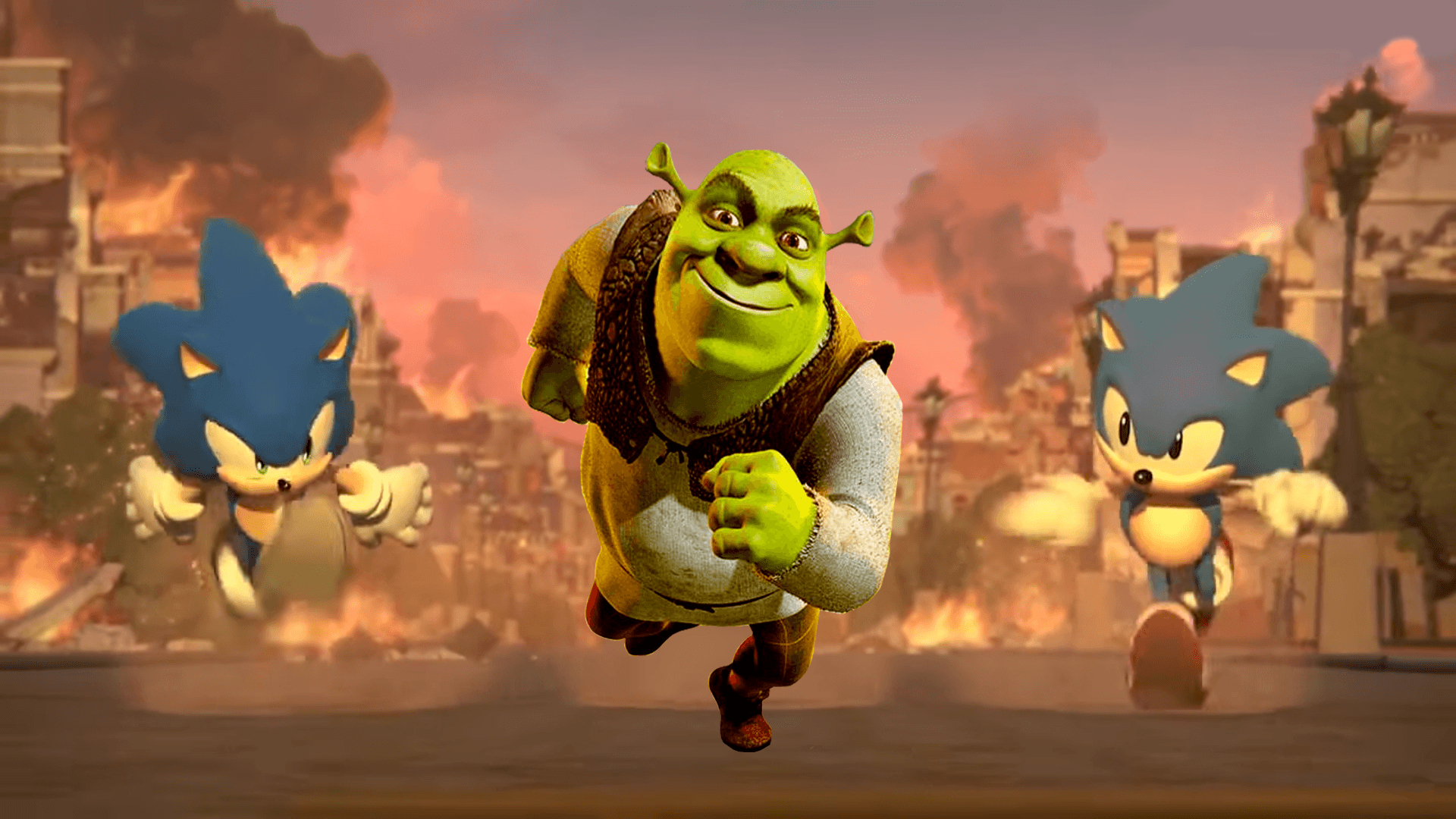 1920x1080 Shrek Forces. Sonic the Hedgehog, Desktop