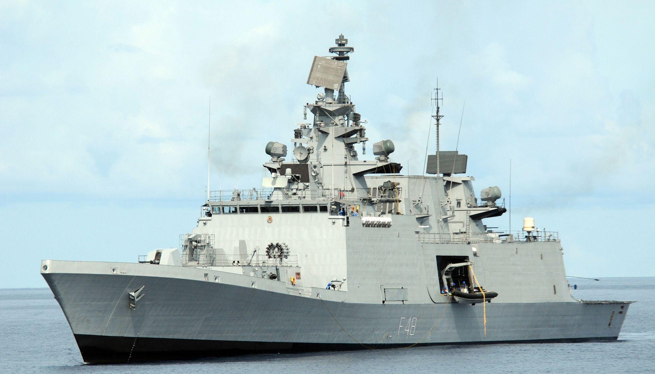 2100x1200 INS Satpura [F48] Navy Stealth Frigate [Shivalik Class, Desktop