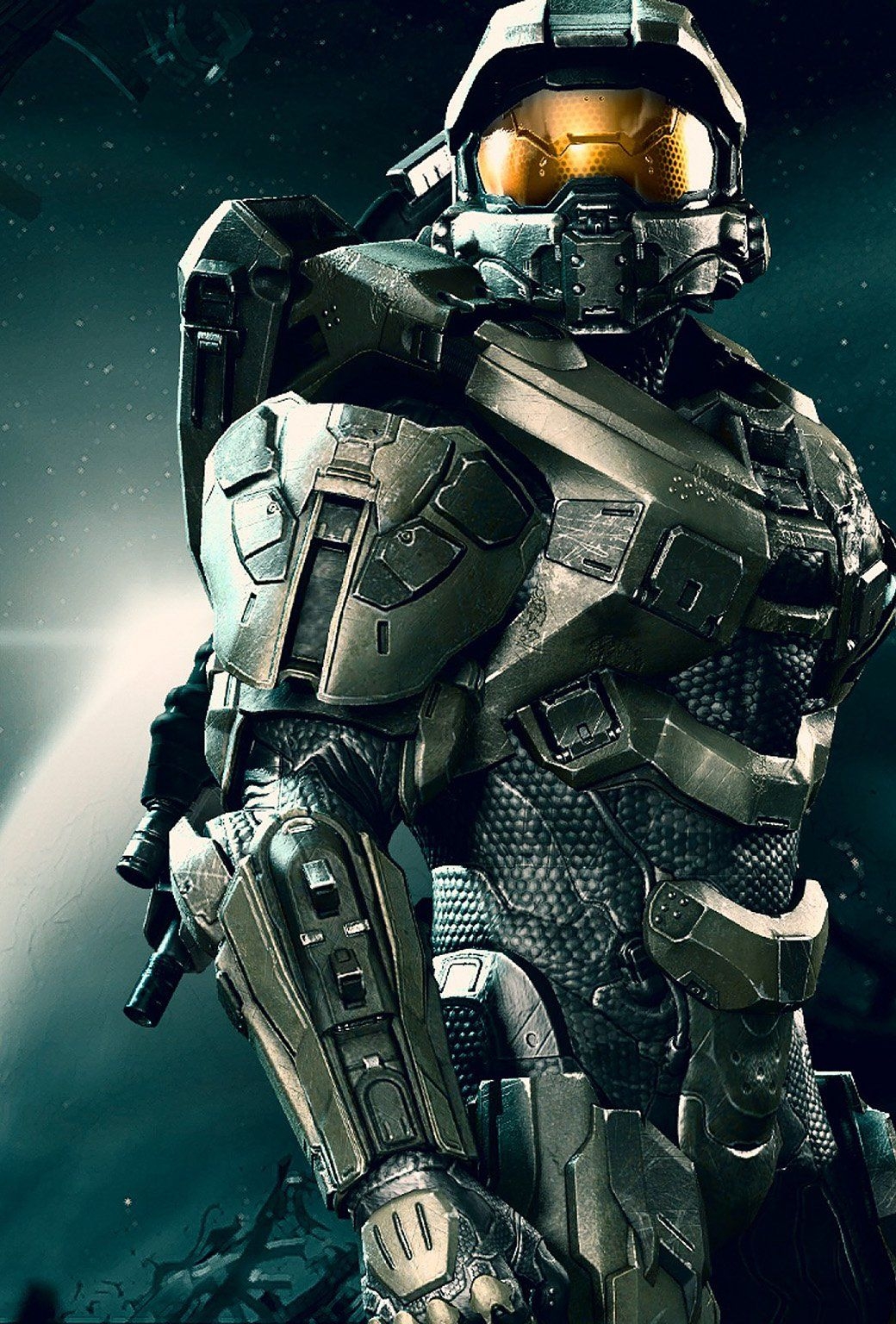 1040x1540 Free download FREEIOS7 halo 4 guy parallax HD iPhone iPad, Phone