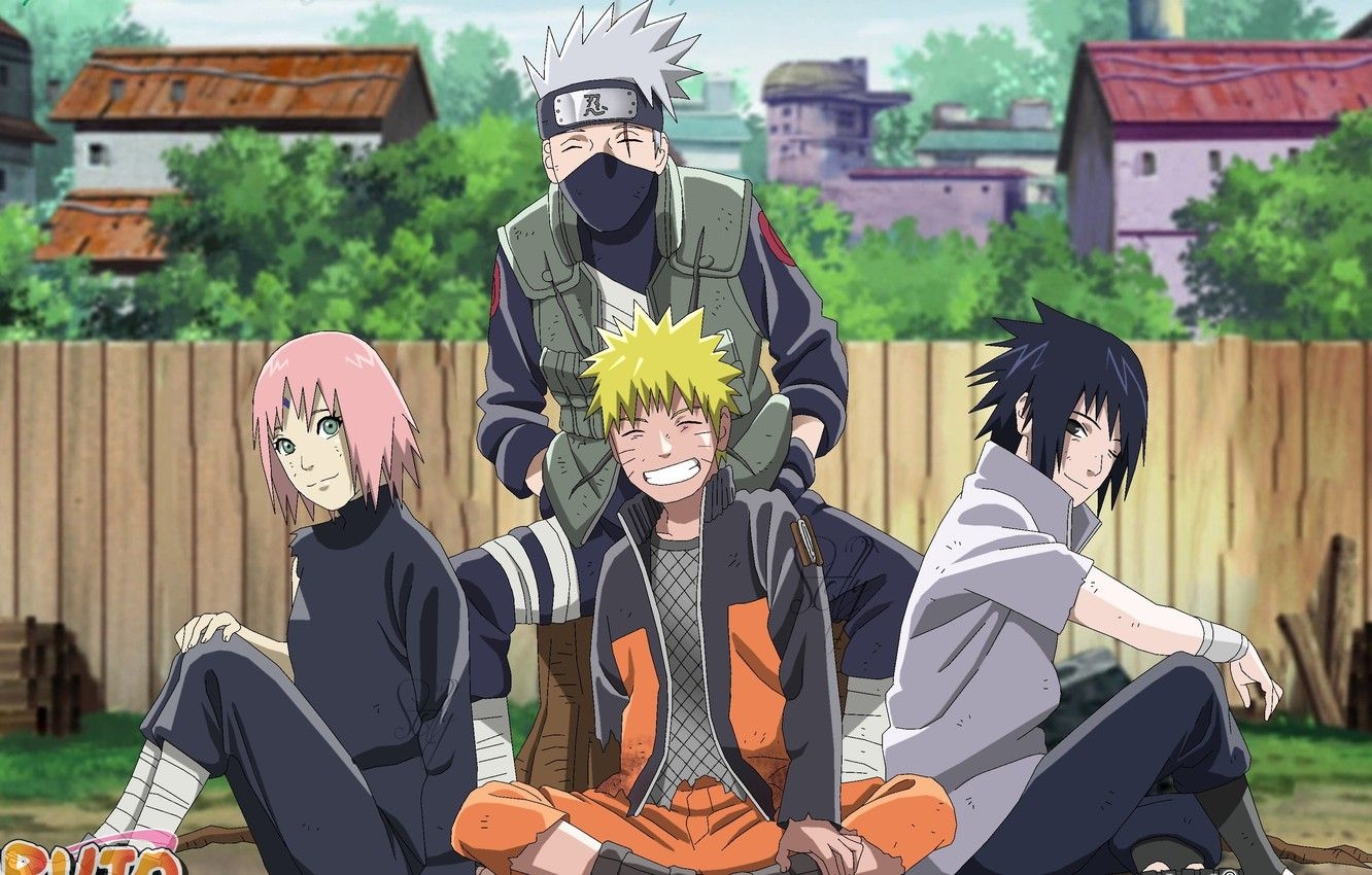 1340x850 Naruto Team 7 Wallpaper, Desktop