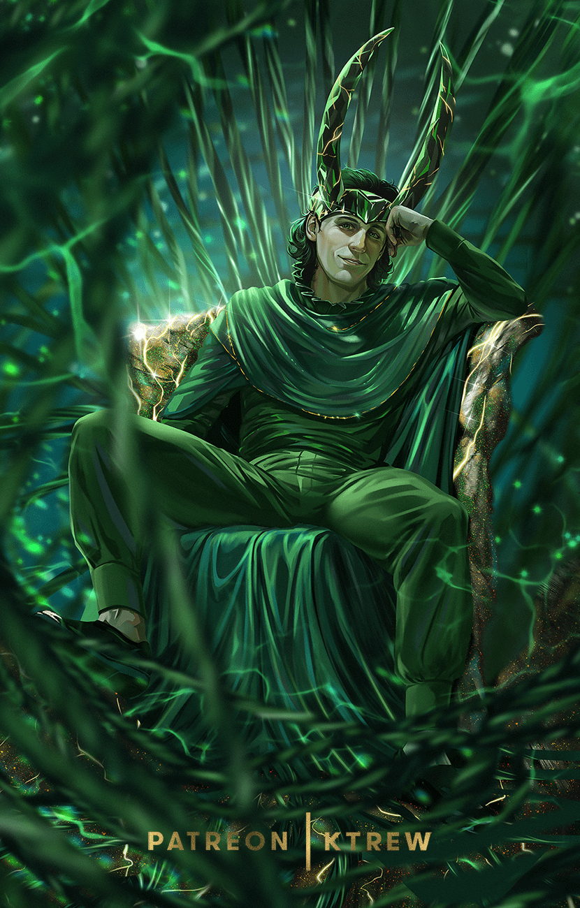 830x1300 Loki God of Stories / art by ktrew, r, Phone