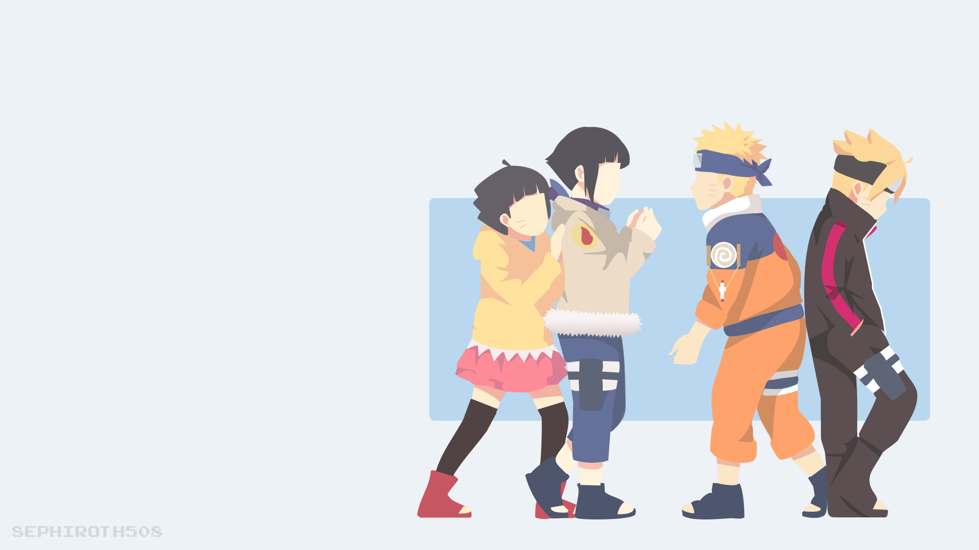 1920x1080 Naruto, Hinata, Himawari, Boruto, Desktop