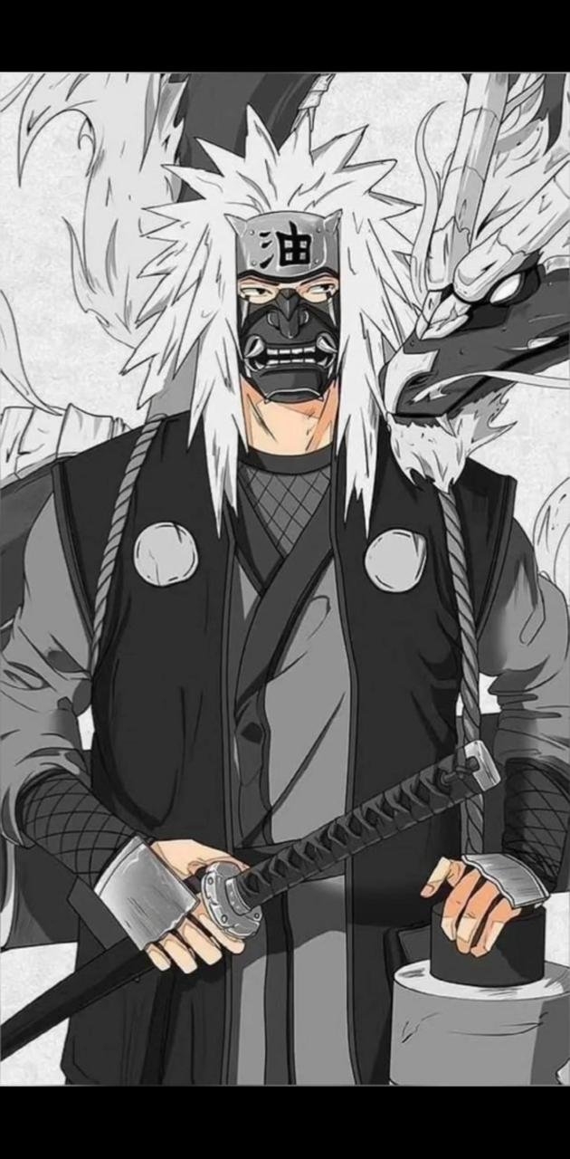 630x1280 Jiraiya naruto Wallpaper Download, Phone