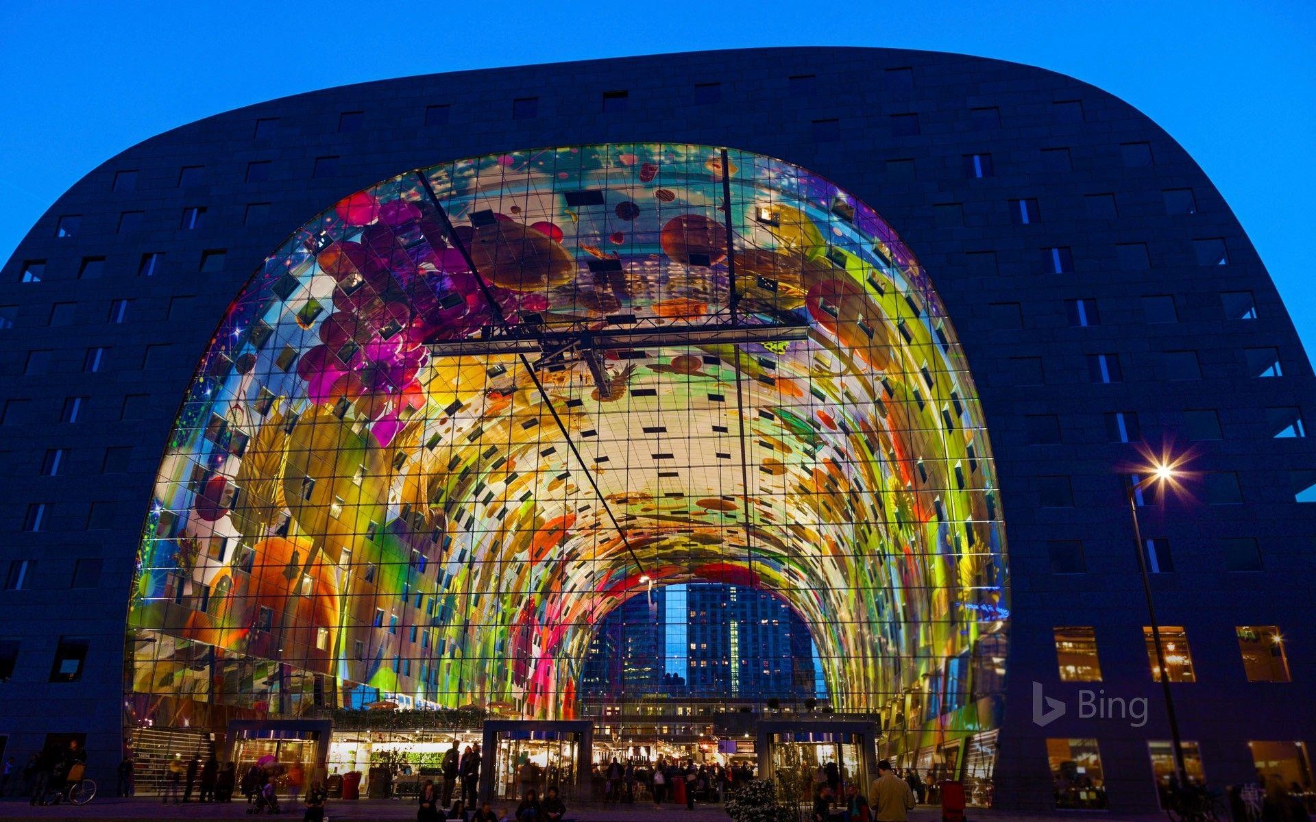 1920x1200 Market Hall In Rotterdam, Netherlands © Tetra Image Offset, Desktop