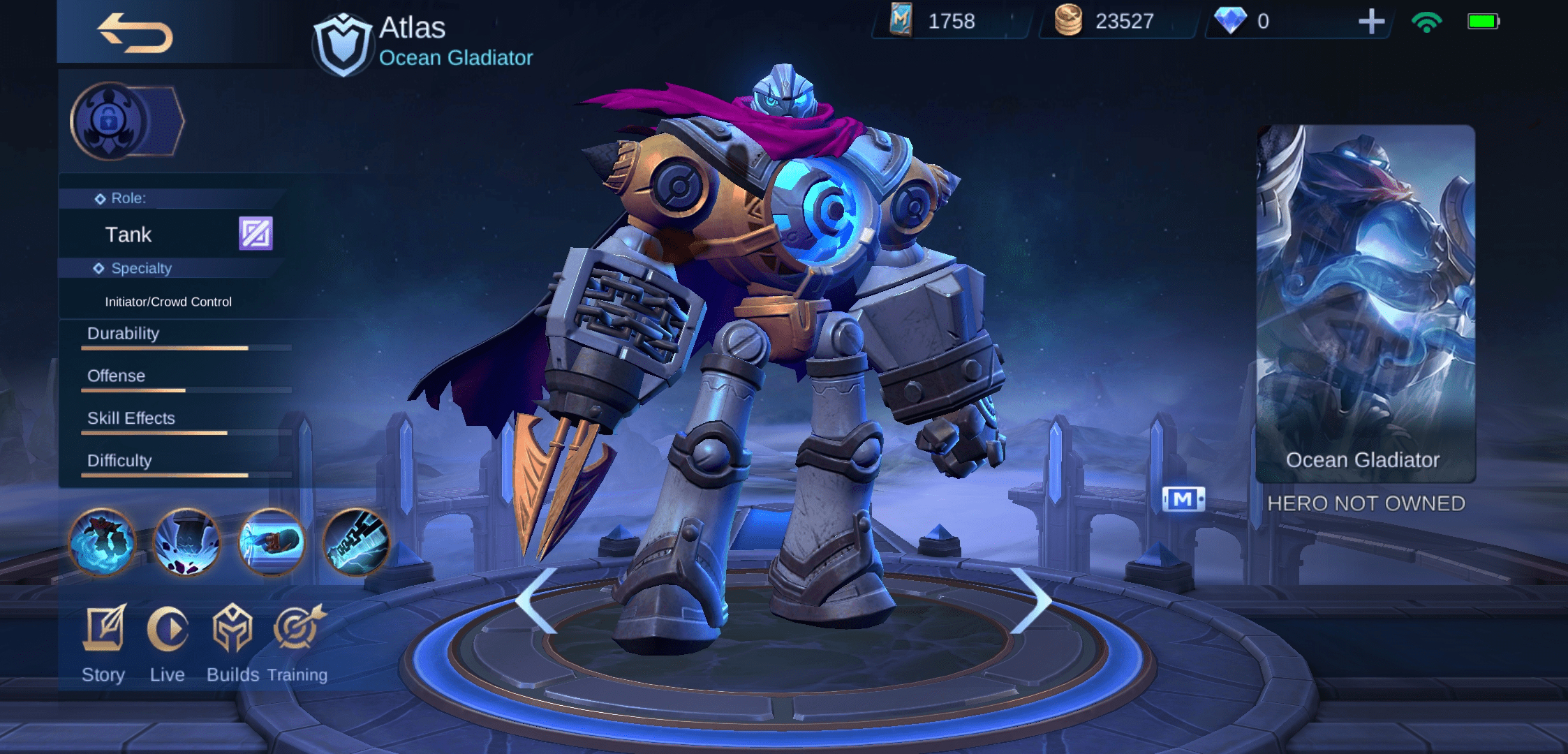 2250x1080 Mobile Legends Tank Hero Atlas Release Date on March, Build, Dual Screen
