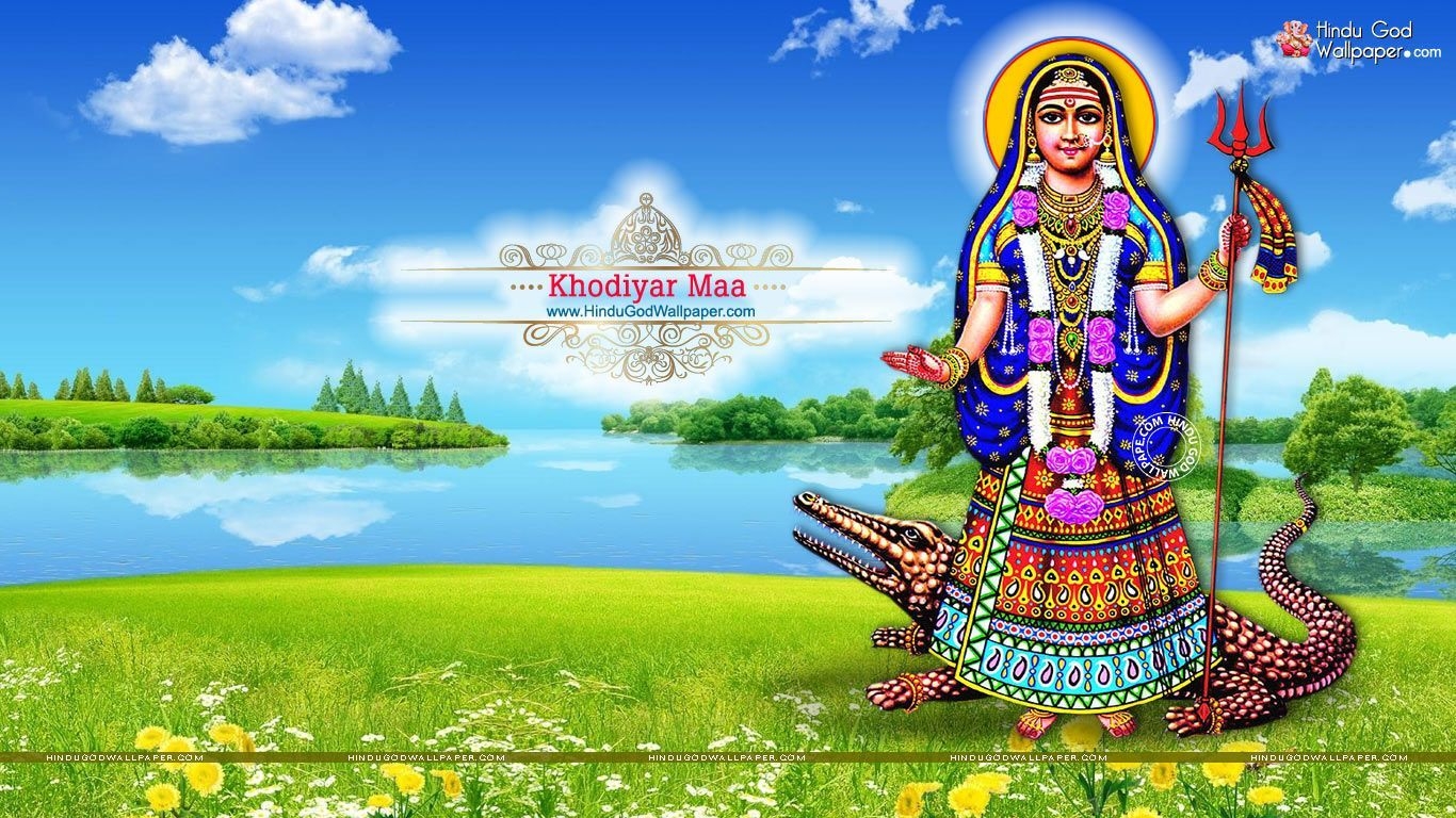 1370x770 Free Khodiyar Mataji HD Wallpaper download for your desktop, Desktop