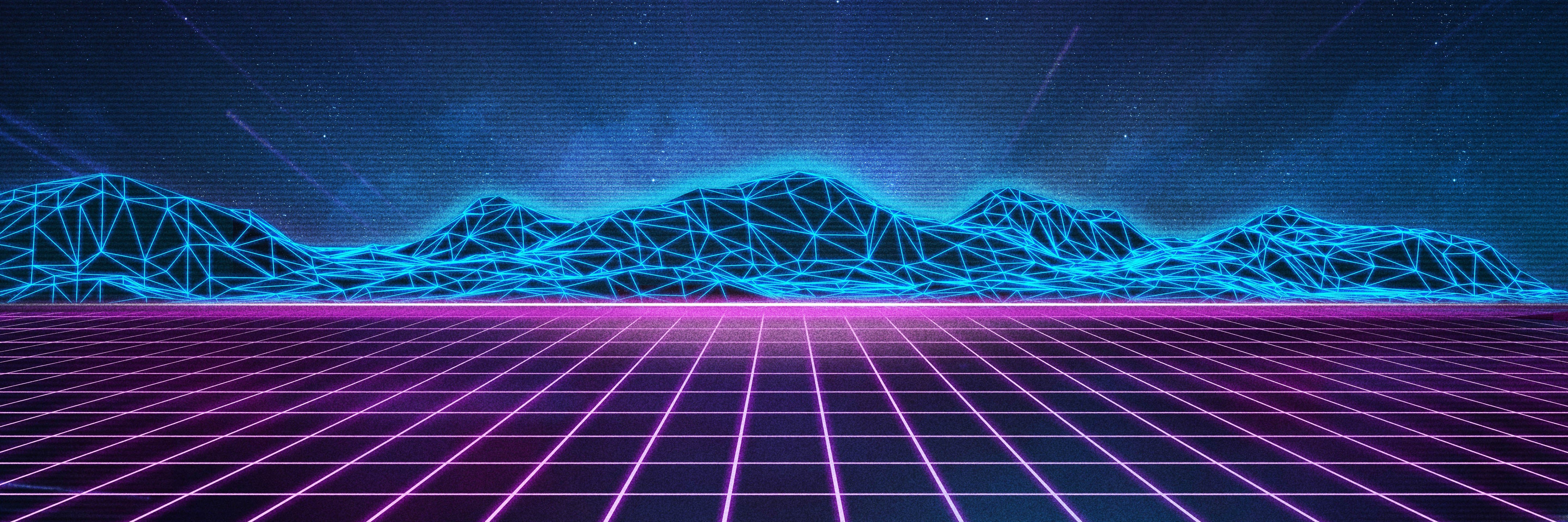 5760x1920 Dual Monitor Wallpaper Vaporwave posted.cutewallpaper.org, Dual Screen