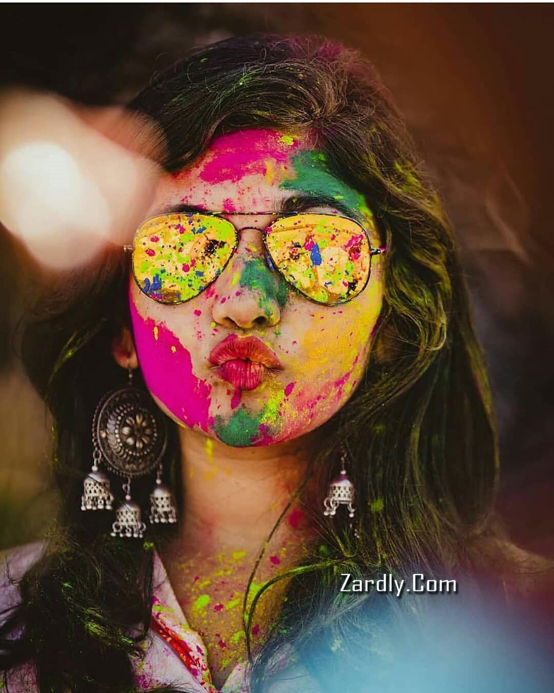 1080x1350 Beautiful Girls Holi Festival Picture, Status, Image And Wallpaper 2020 2021, Phone