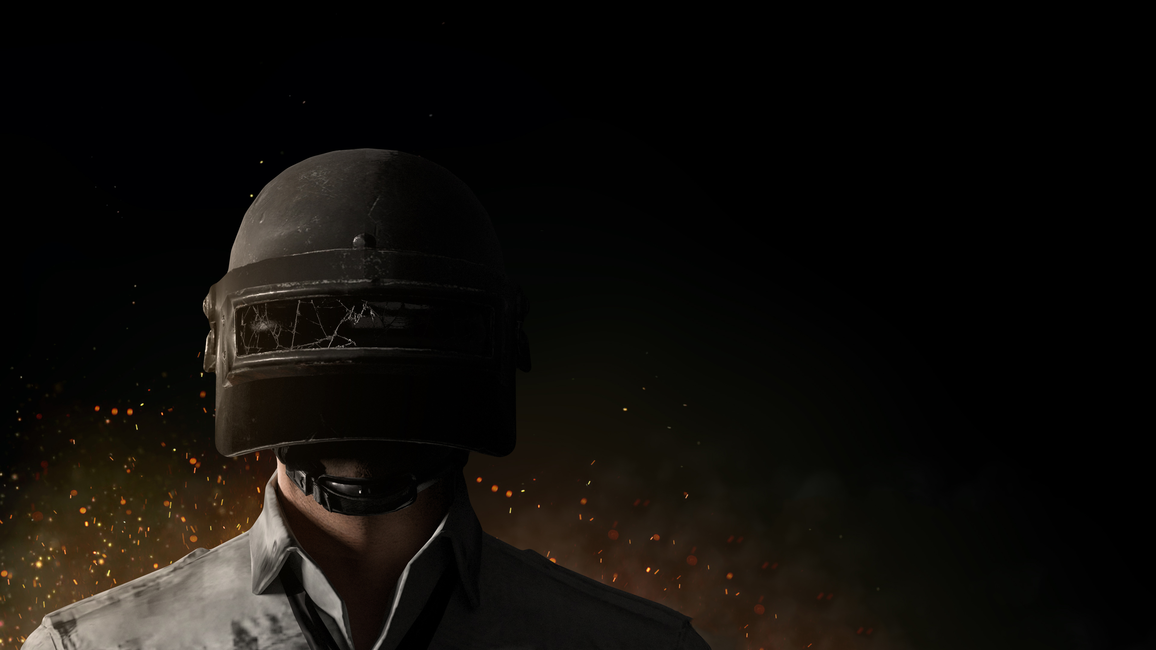 3840x2160 Wallpaper PUBG, Helmet, PlayerUnknown's Battlegrounds, 4K, Games, Desktop