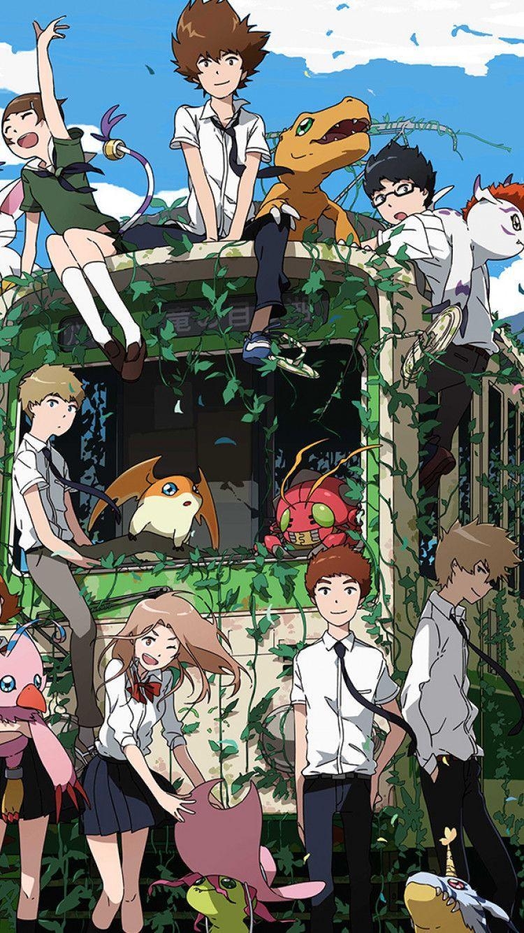 750x1340 HD Wallpaper Anime Digimon Adventure Tri iPhone 6, Phone