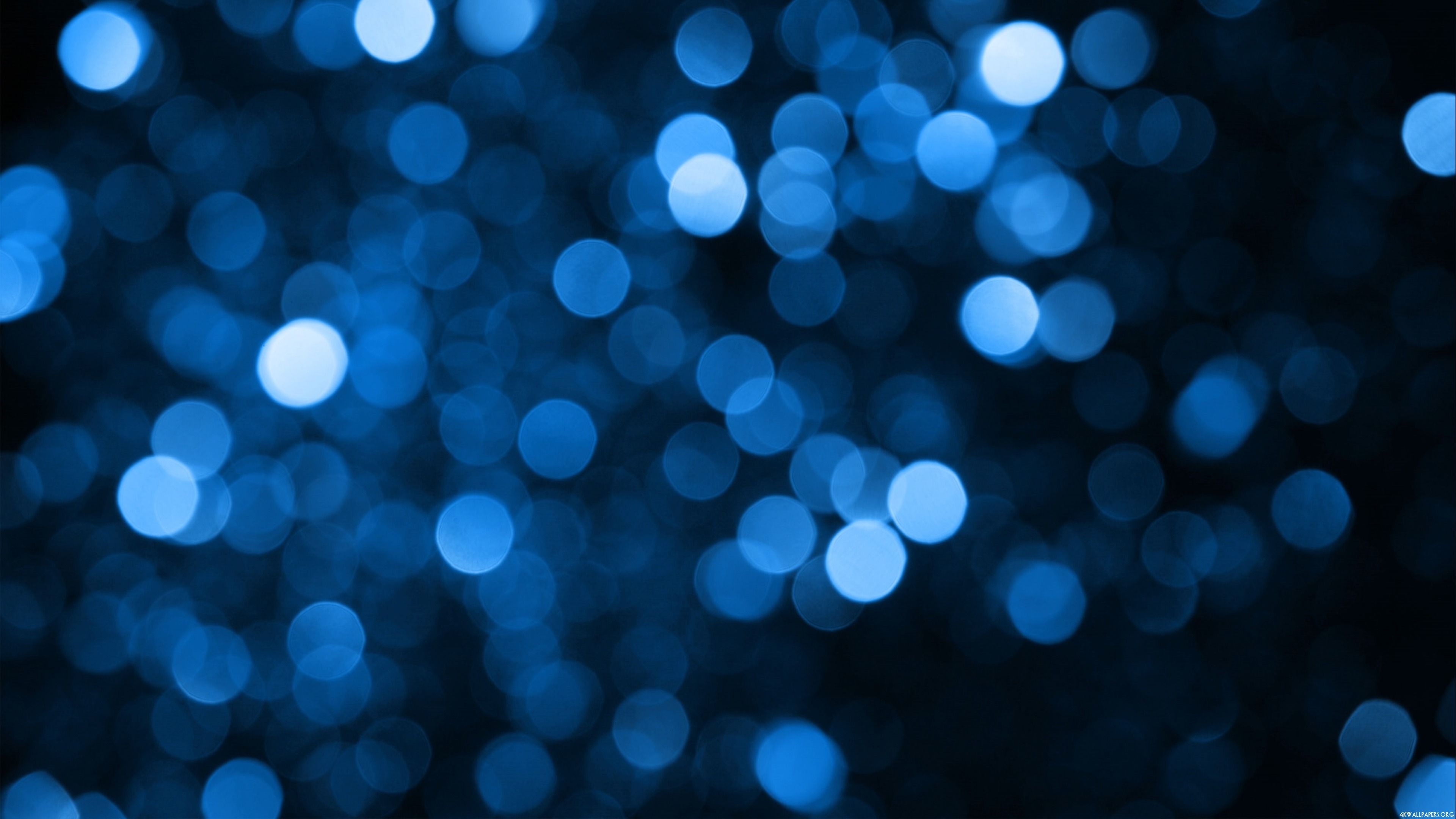 3840x2160 4K Blue Circles Wallpaper, Desktop