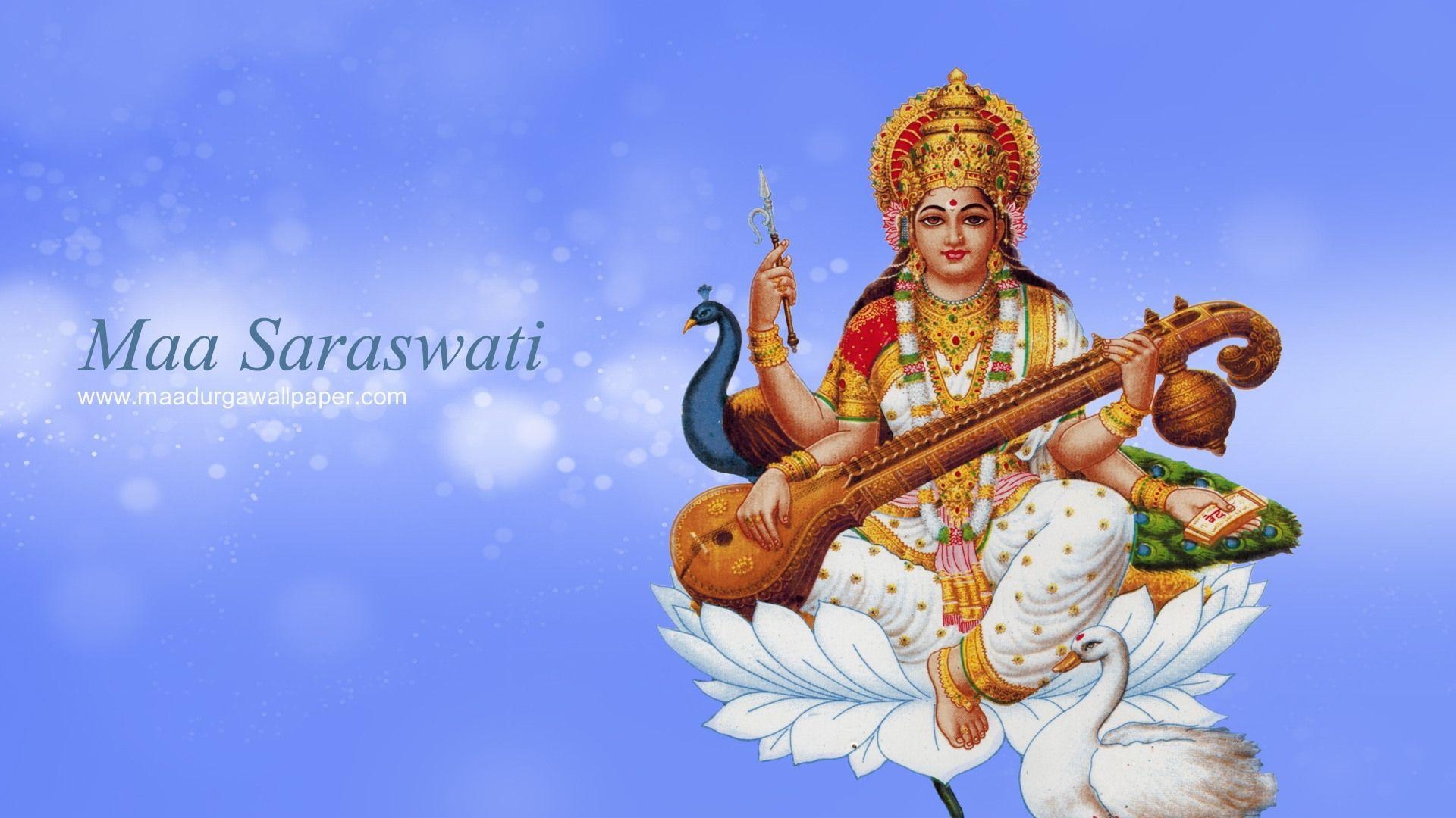 1920x1080 Maa Saraswati wallpaper, Saraswati Maa image & HD photo, Desktop