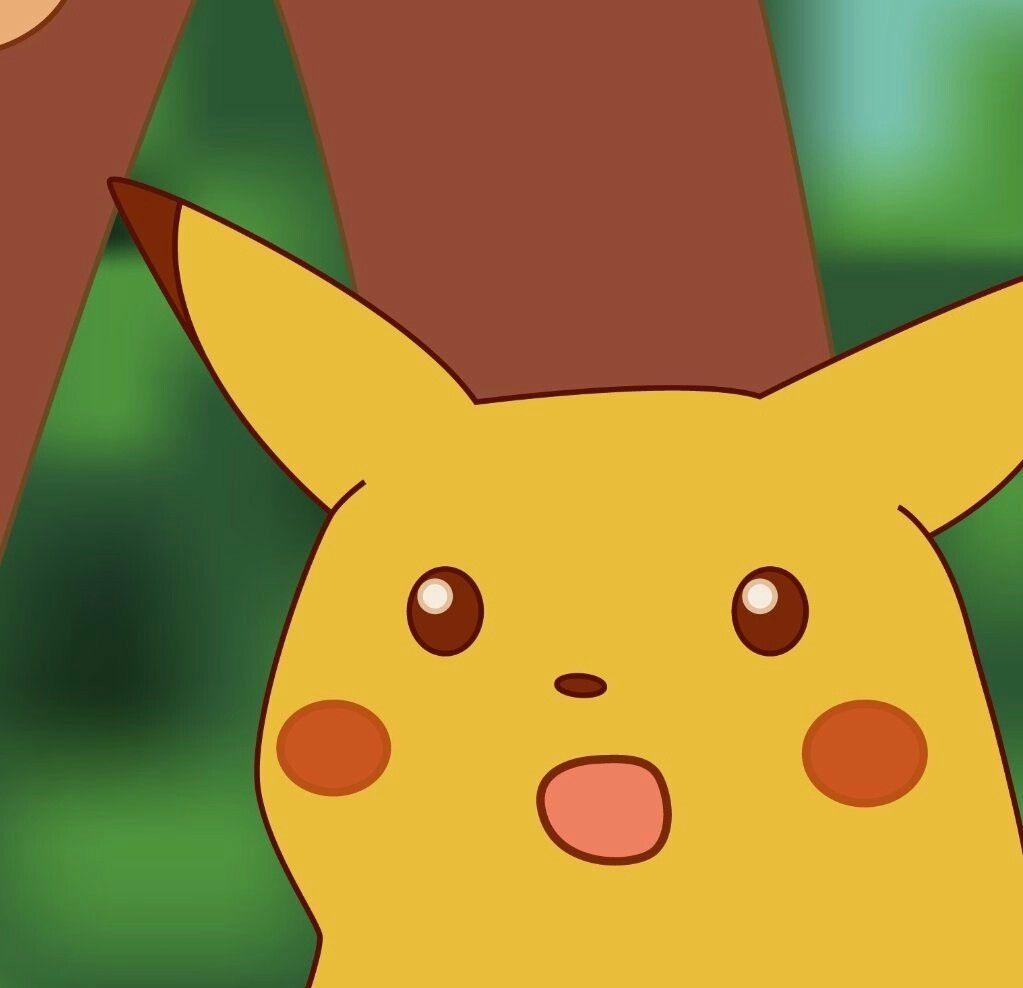 1030x990 Surprised Pikachu meme HD version. Aesthetic memes, Pikachu, Desktop