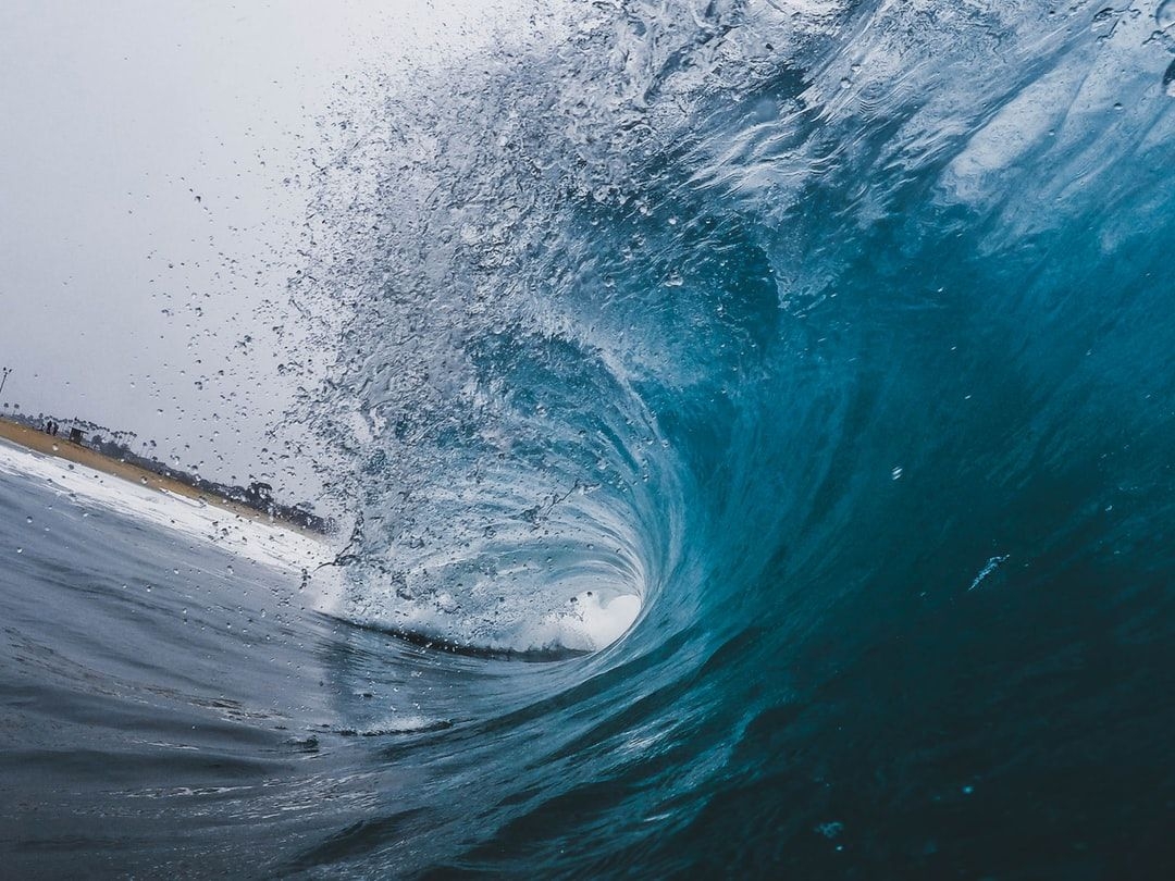 1080x810 Time Lapse Photography Of Ocean Waves Photo, Desktop