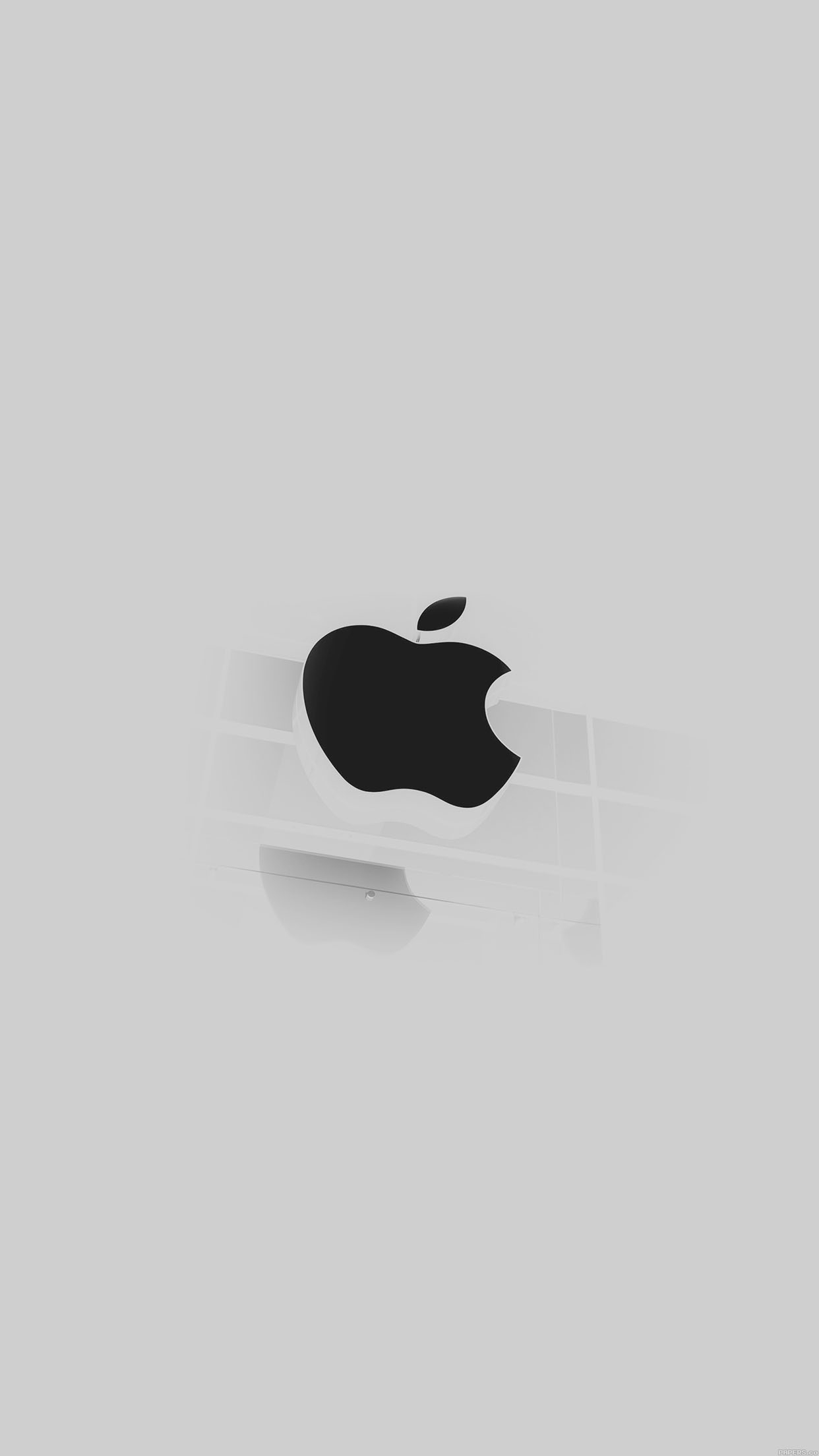 1250x2210 iPhone 6 Wallpaper apple logo glass white iphone6 ready, Phone