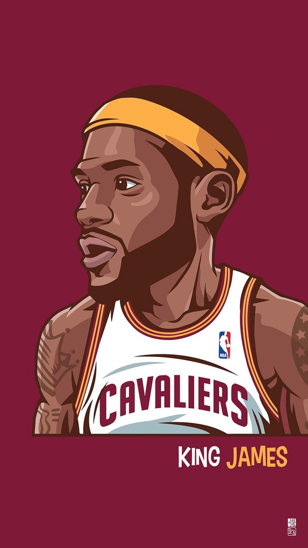 1080x1920 Nba Cartoon Wallpaper, Phone