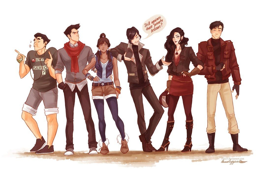 1070x760 modern team, La Légende de Korra photo, Desktop