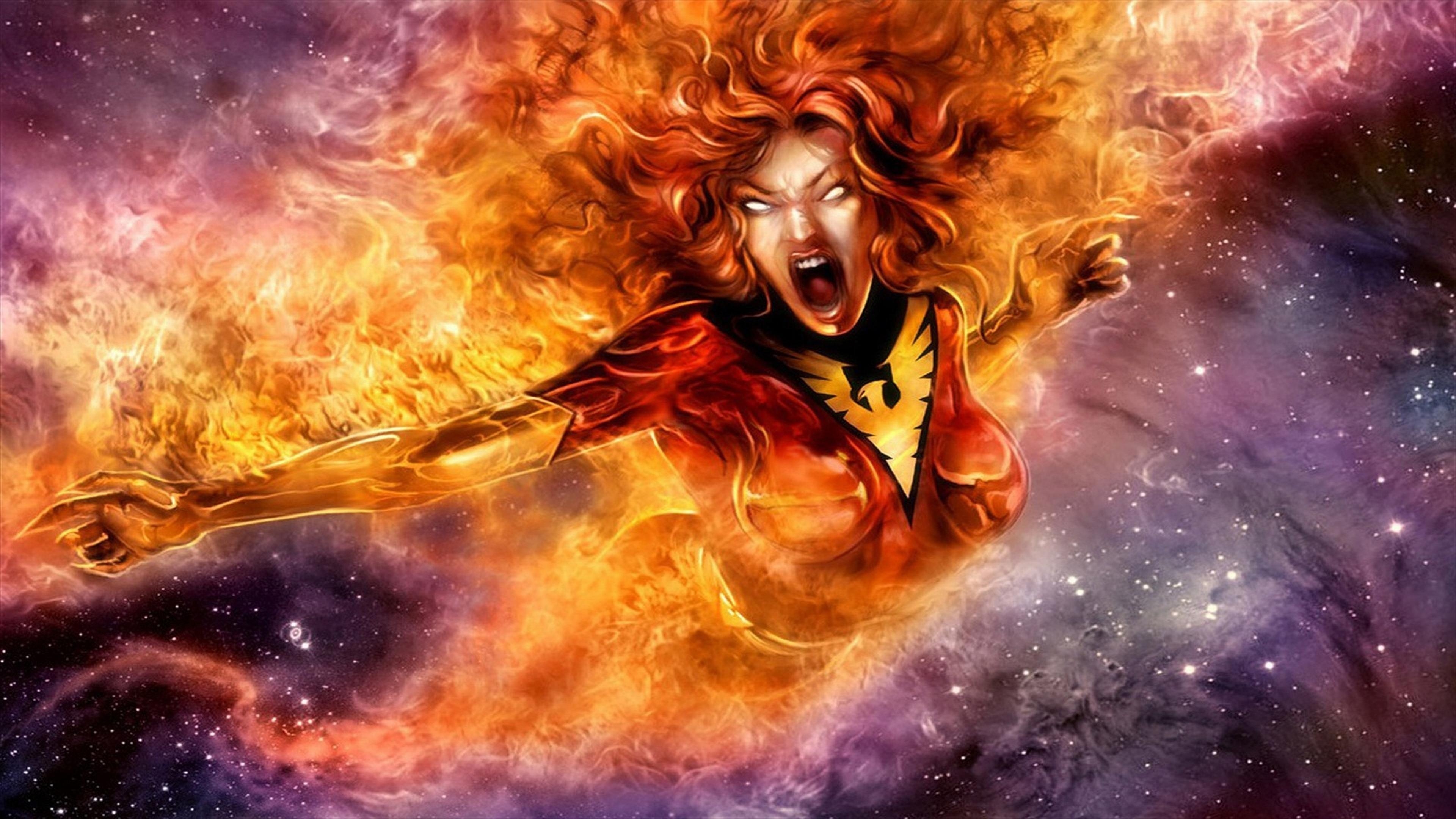 3840x2160 Dark Phoenix Wallpaper, Desktop