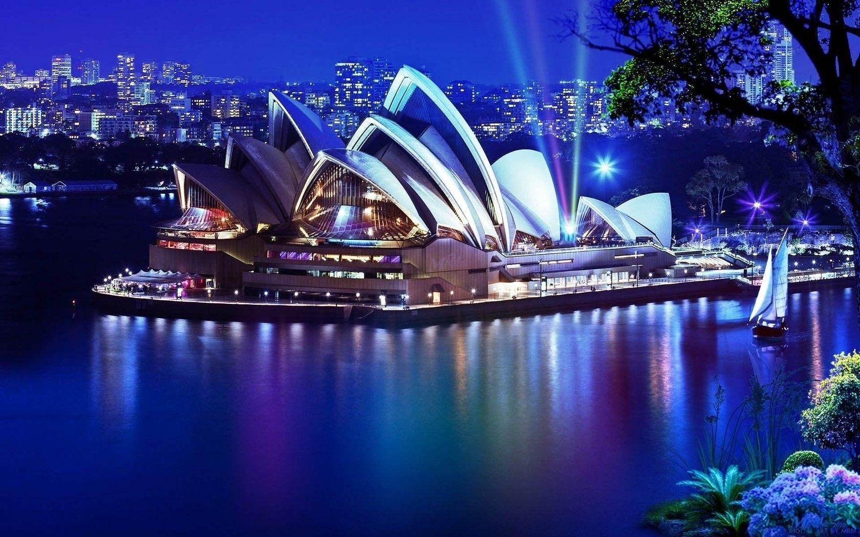 1680x1050 Landscapes sydney opera house wallpaper, Desktop