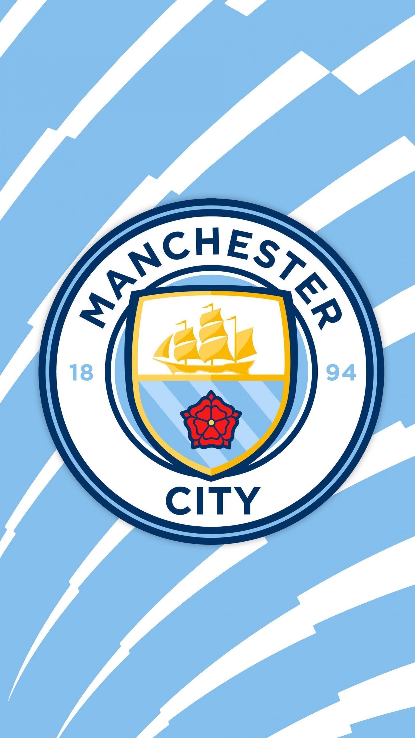 1450x2560 Manchester City Logo Wallpaper HD 4K, Phone