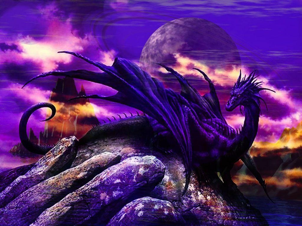 1030x770 Purple Dragon Wallpaper, Desktop