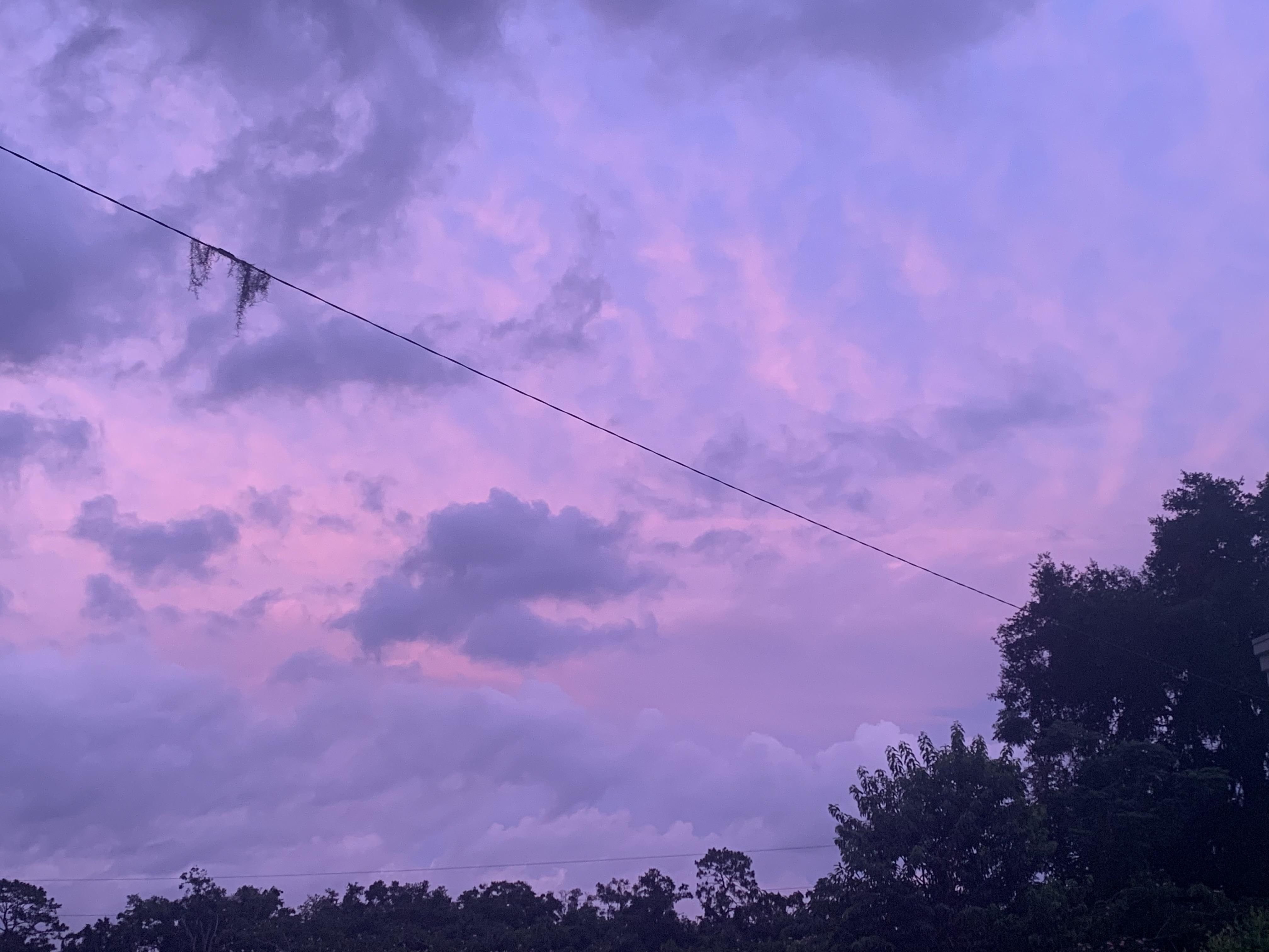 4040x3030 Lavender Skies Blurry Eyes. Blurry eyes, Aesthetic background, Sky, Desktop