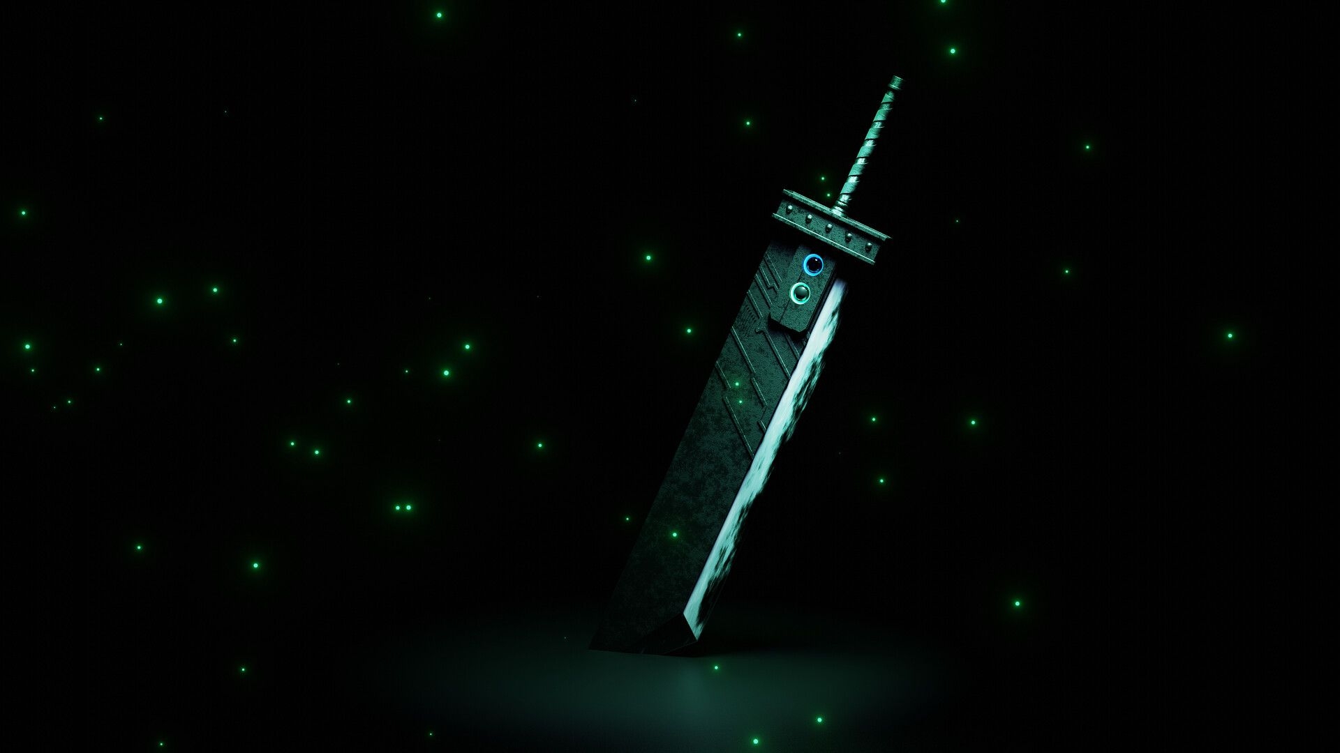 1920x1080 FF7 Buster Sword [4K] Wallpaper, Jekkt, Desktop