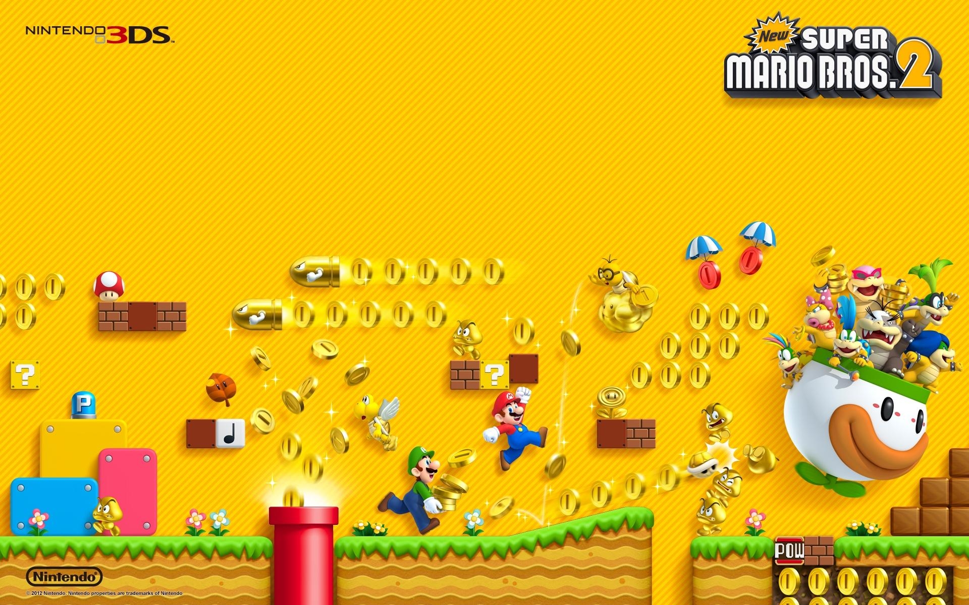 1920x1200 New Super Mario Bros 2 Wallpaperx1200, Desktop