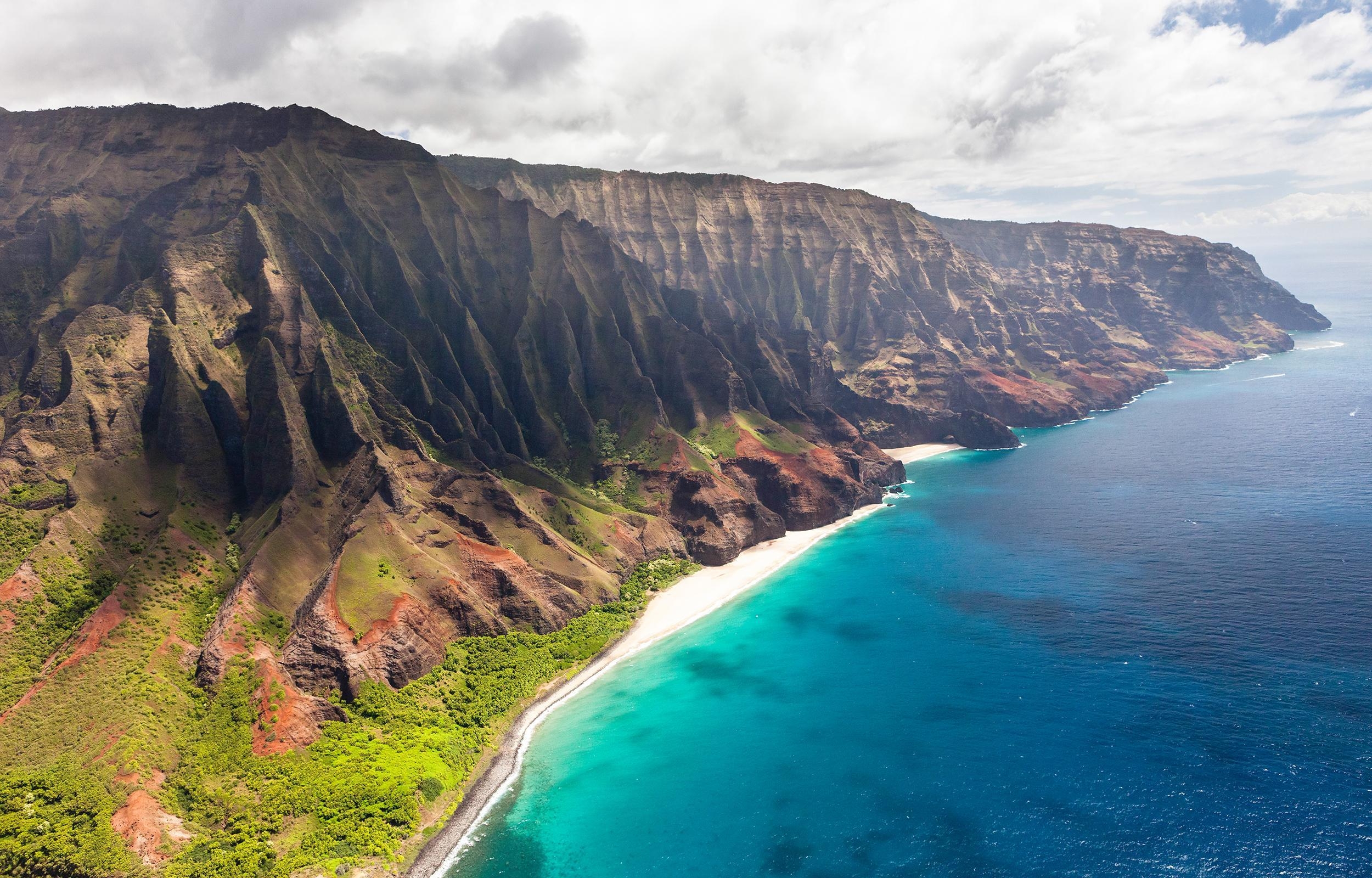 2500x1600 Daily Wallpaper: Na Pali Coast, Hawaii. I Like To Waste My Time, Desktop