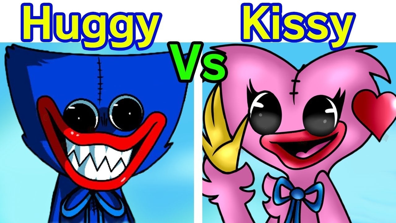 1280x720 Friday Night Funkin' Kissy Missy Vs Huggy Wuggy Reanimated (Poppy Playtime) (FNF Mod Hard Horror), Desktop