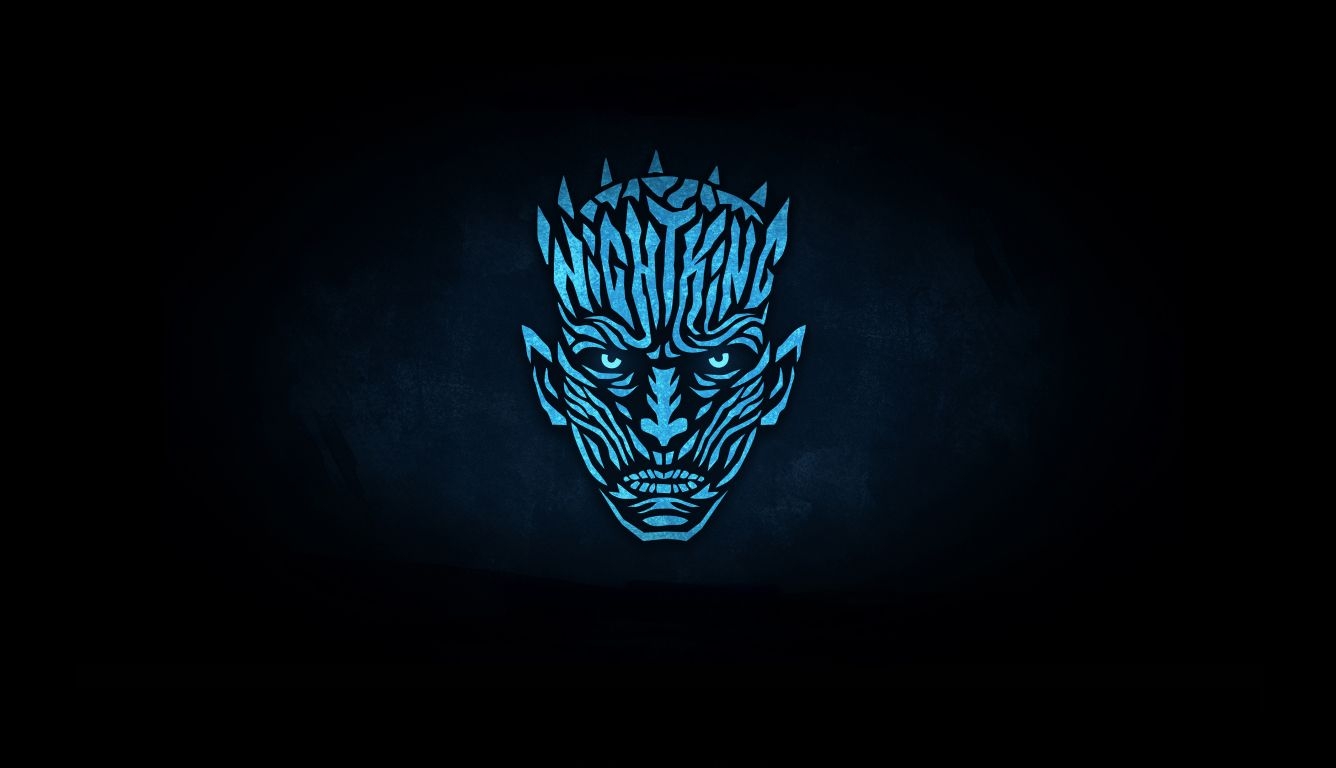 1340x770 Night King Minimalist From Game Of Thrones HD Laptop Wallpaper, HD Minimalist 4K Wallpaper, Image, Photo and Background, Desktop