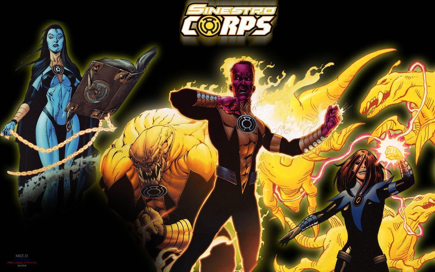 1440x900 Sinestro Corps Comic Wallpaper, Desktop