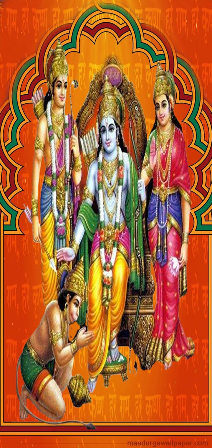 720x1520 Ram Darbar mobile background wallpaper, Phone