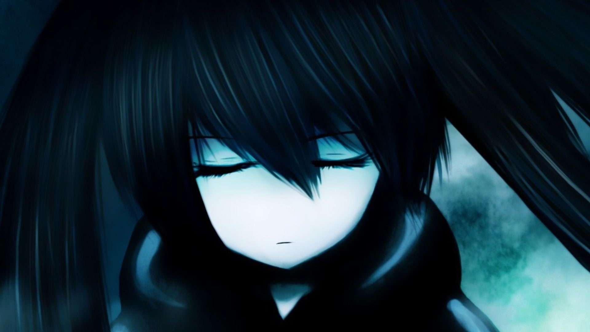 1920x1080 Darkness, Anime, Black, Girl, Snapshot Wallpaper In Gif, Desktop
