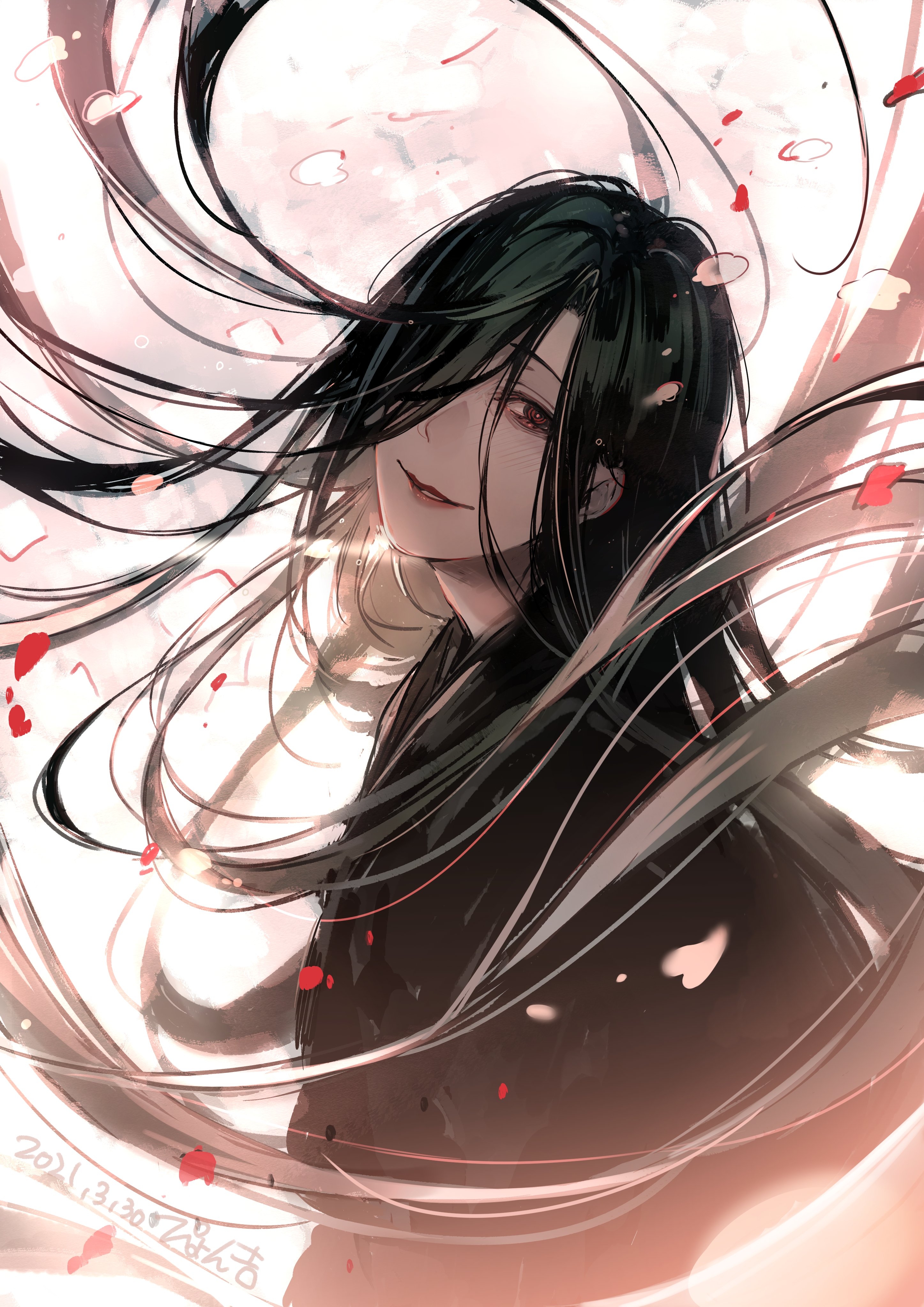 2900x4100 Hells Paradise Anime Wallpaper, Phone
