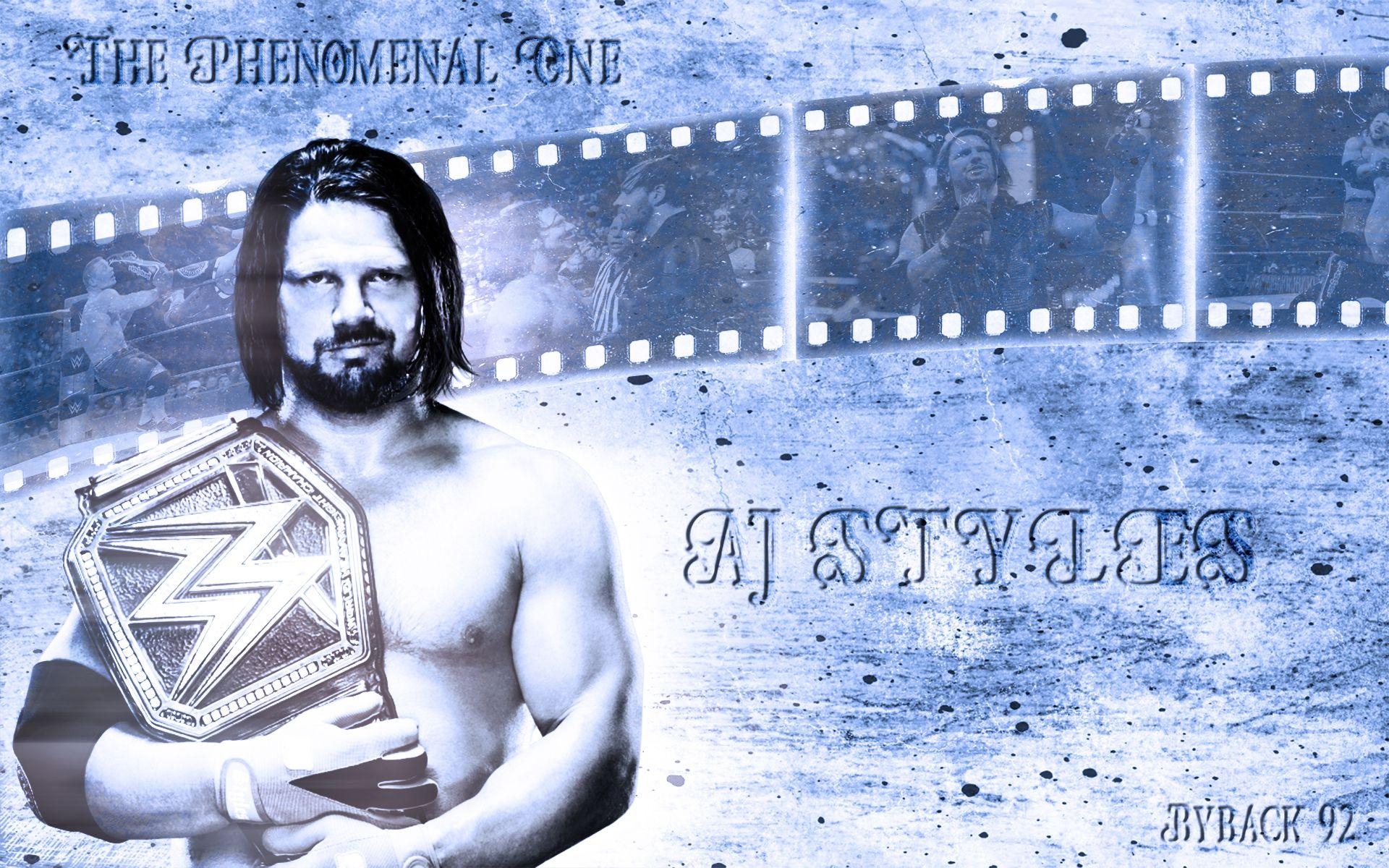 1920x1200 AJ Styles WWE World Champion Wallpaper, Desktop