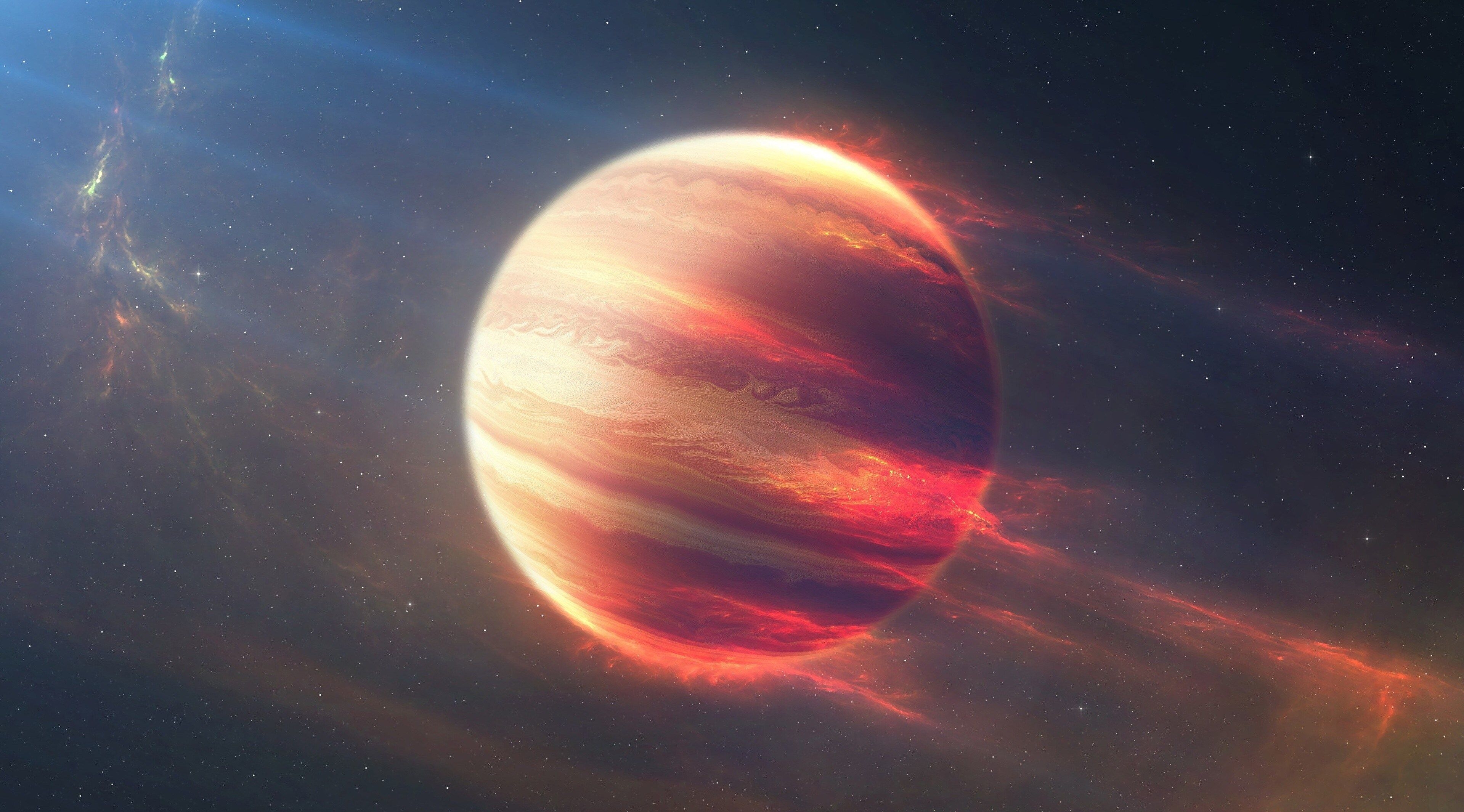 3840x2130 space fire planet 4k wallpaper pc desktop. Sobre planetas, Wallpaper para pc, Planetas, Desktop