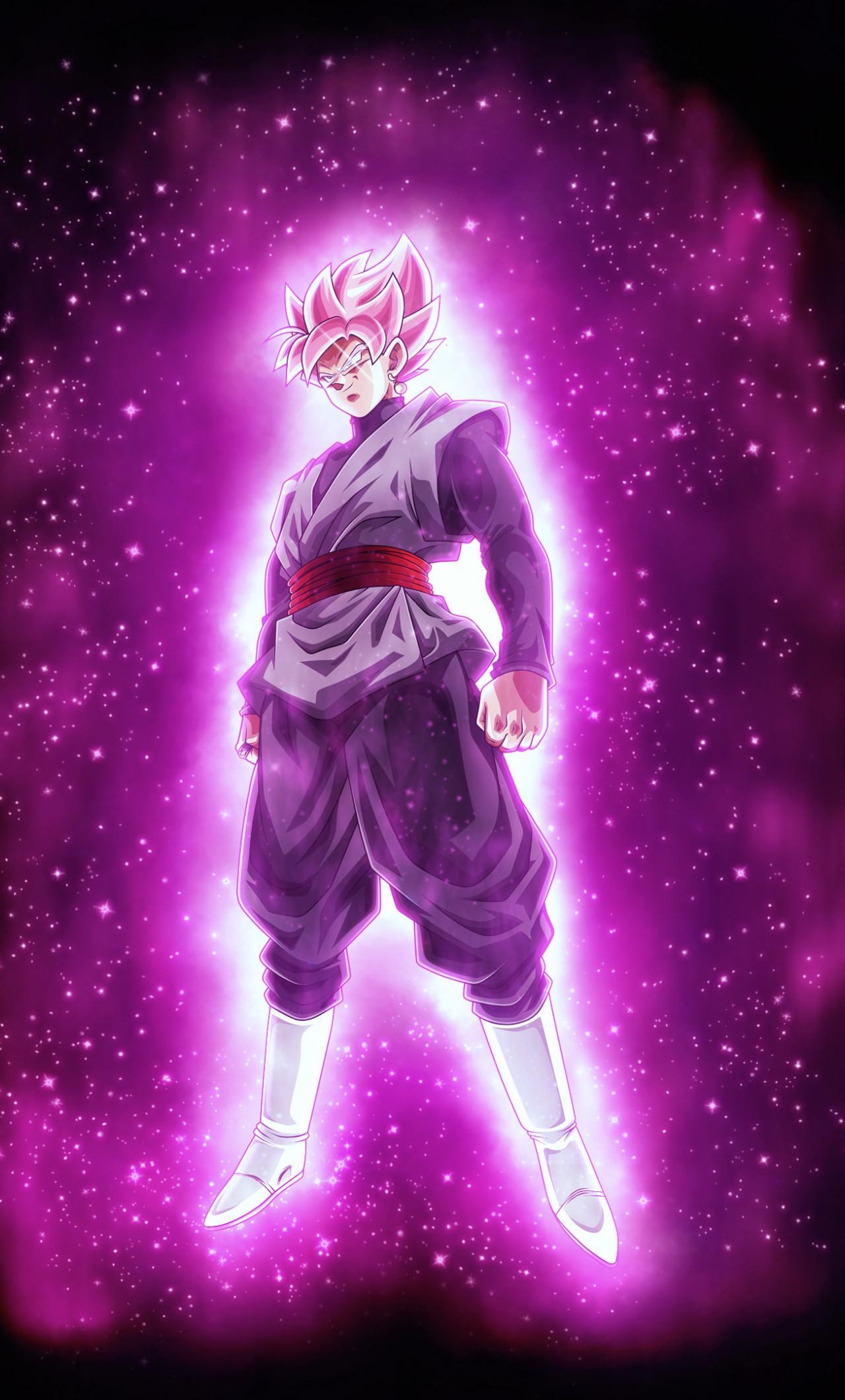 1280x2120 iPhone 7 Goku Black Wallpaper, Phone