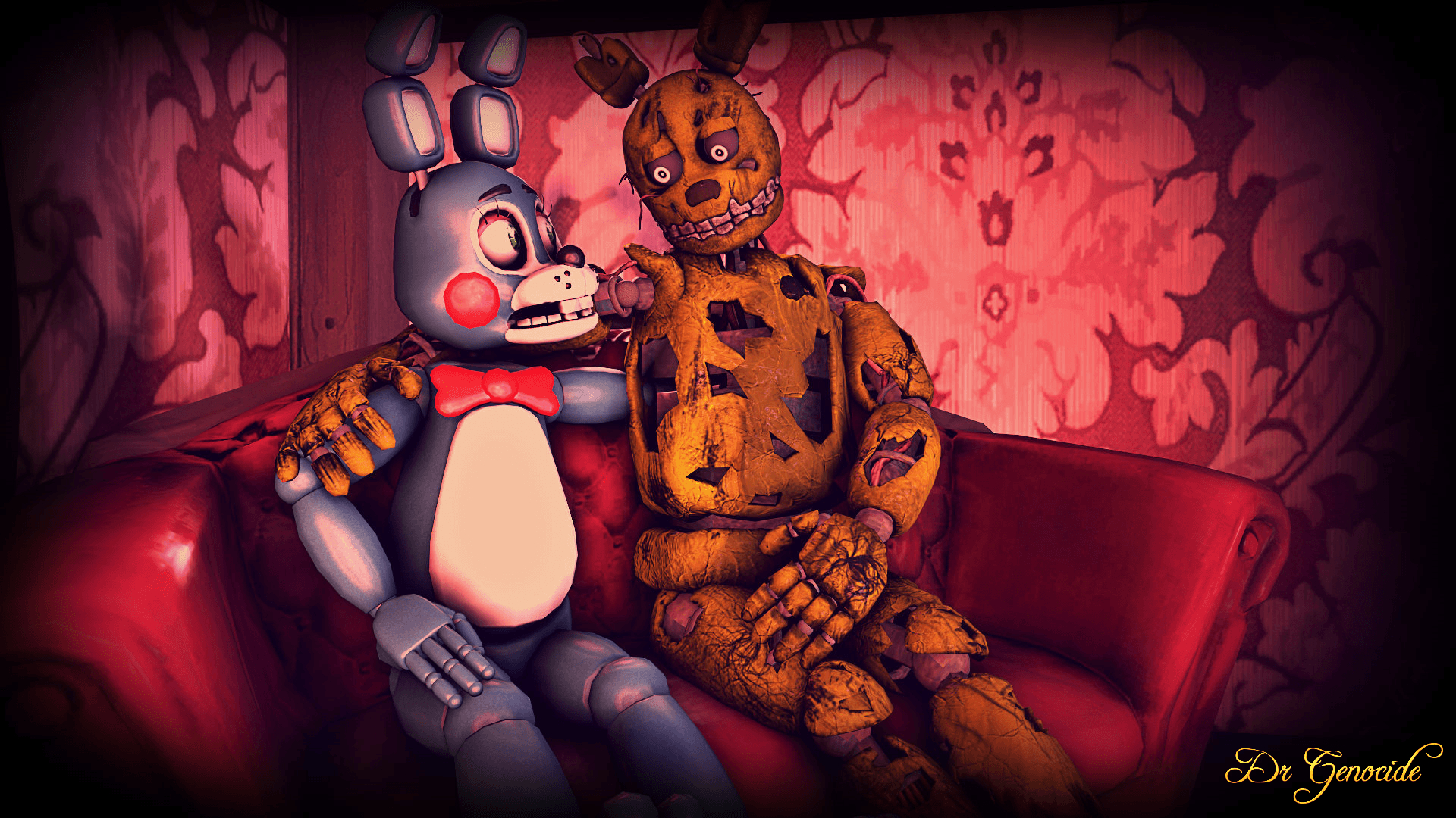 1920x1080 FNAF Toy Bonnie Wallpaper, Desktop