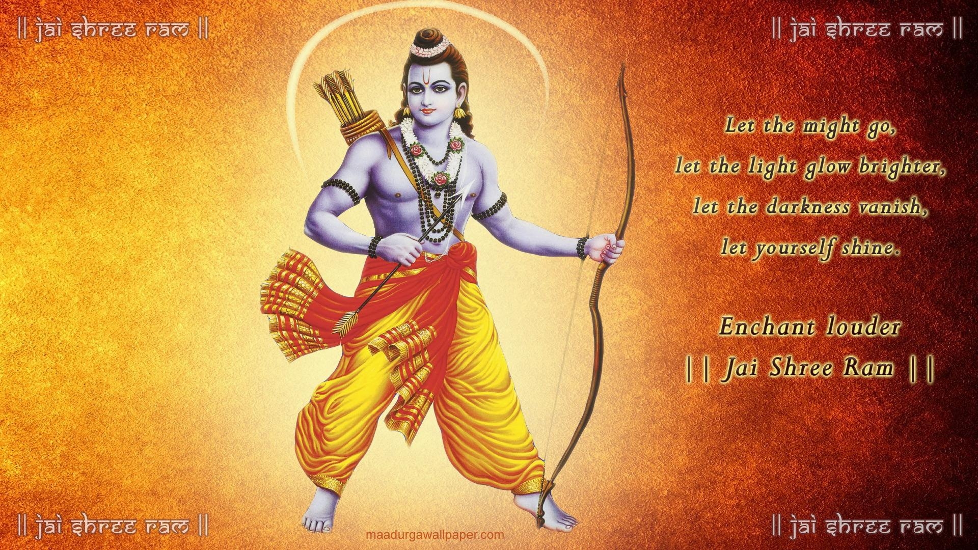 1920x1080 Lord Rama Wallpaper, Desktop