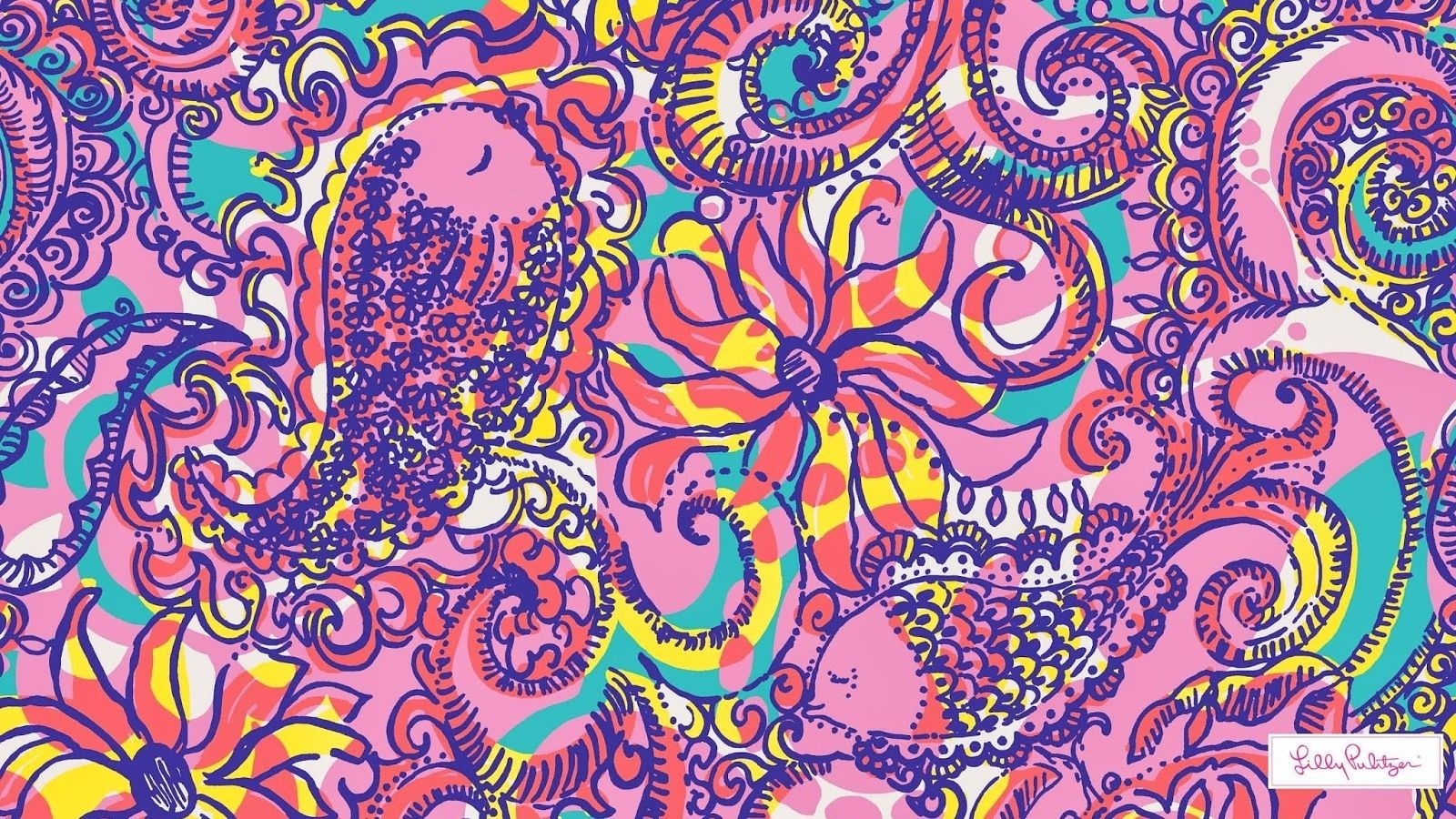 1600x900 Free download Lilly Pulitzer Desktop Wallpaper HD, Desktop