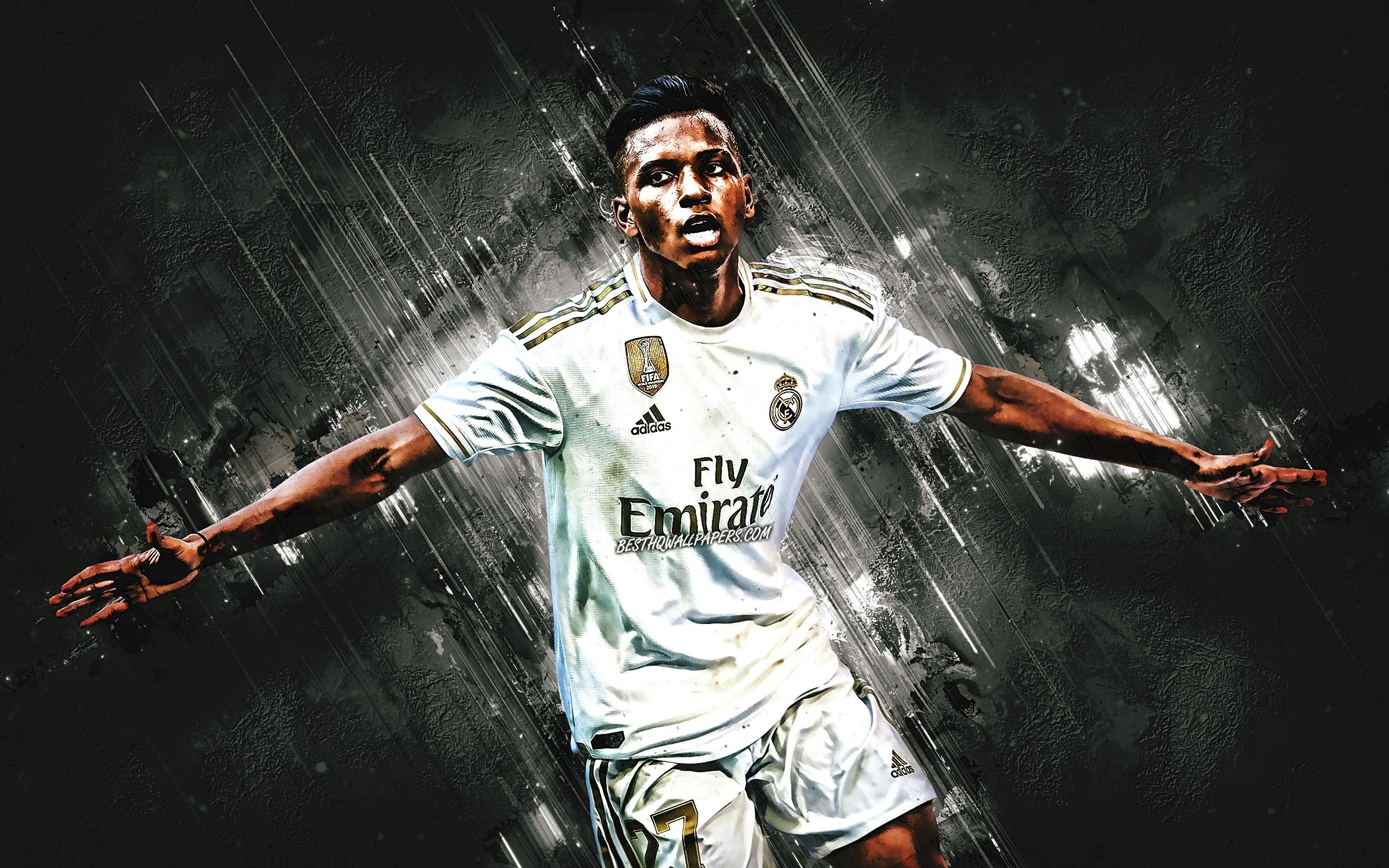 2880x1800 Download wallpaper Rodrygo, Real Madrid, portrait, Desktop