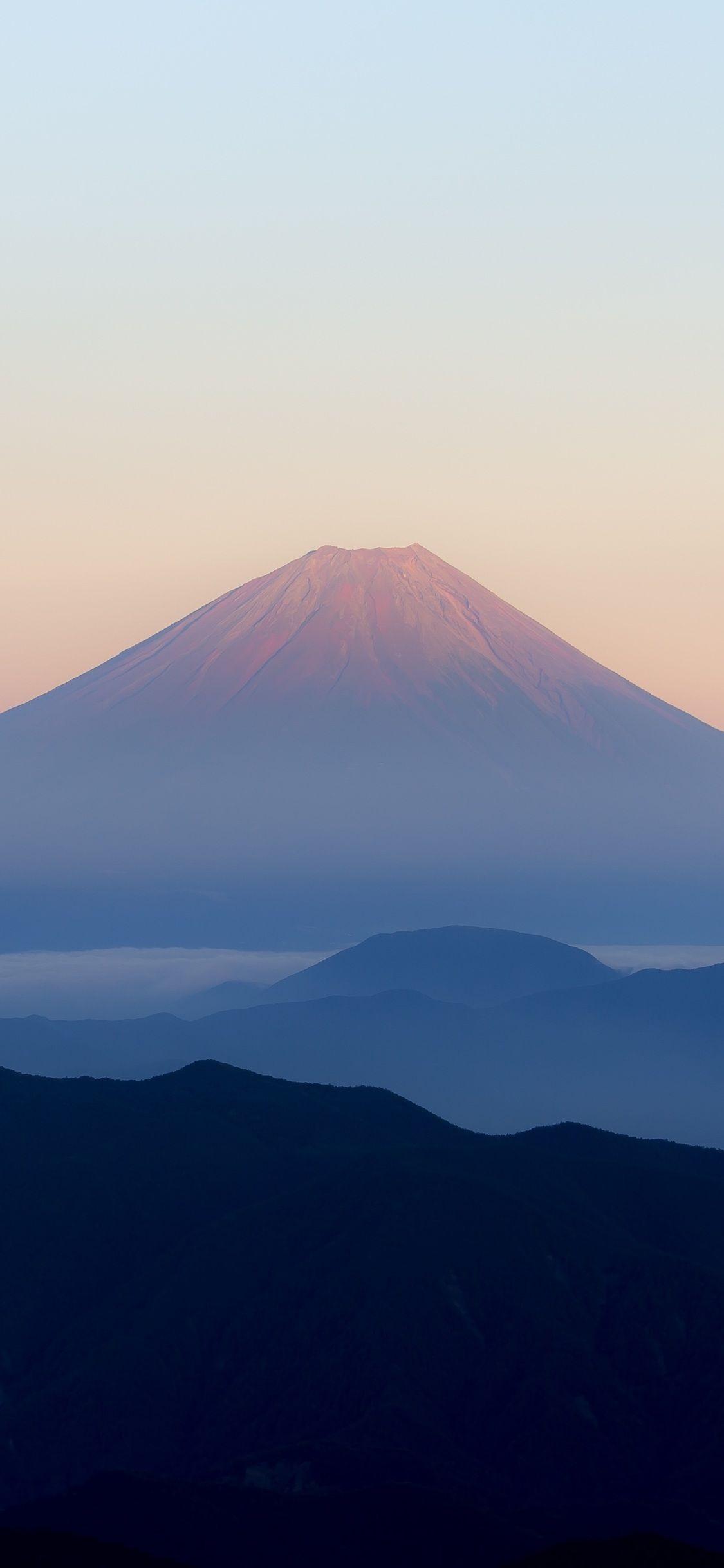 1130x2440 Mount Fuji iPhone Wallpaper, Phone