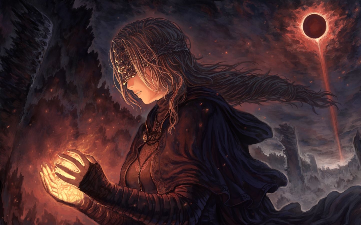 1450x910 Looking for a specific firekeeper wallpaper, Desktop