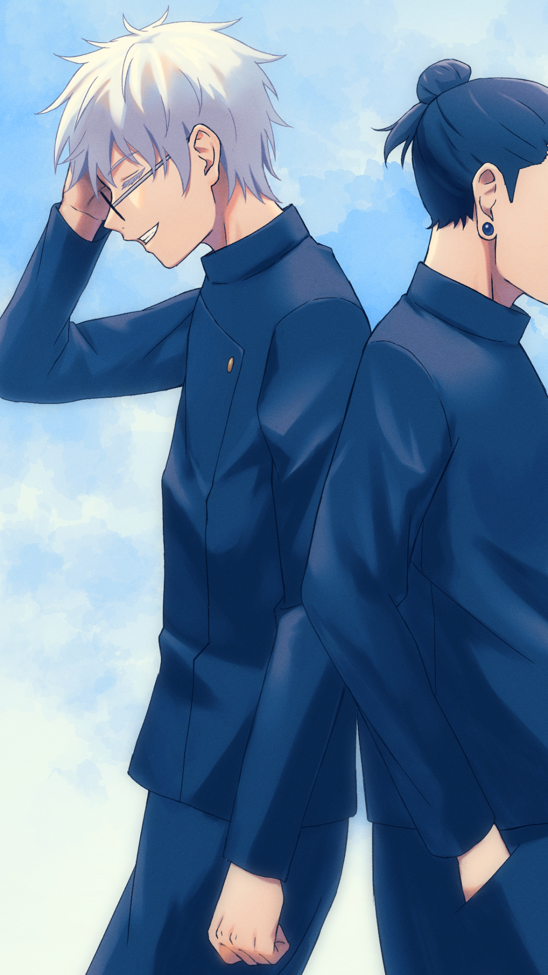 1080x1920 Satoru Gojo & Suguru Geto by 君凪 流, Phone