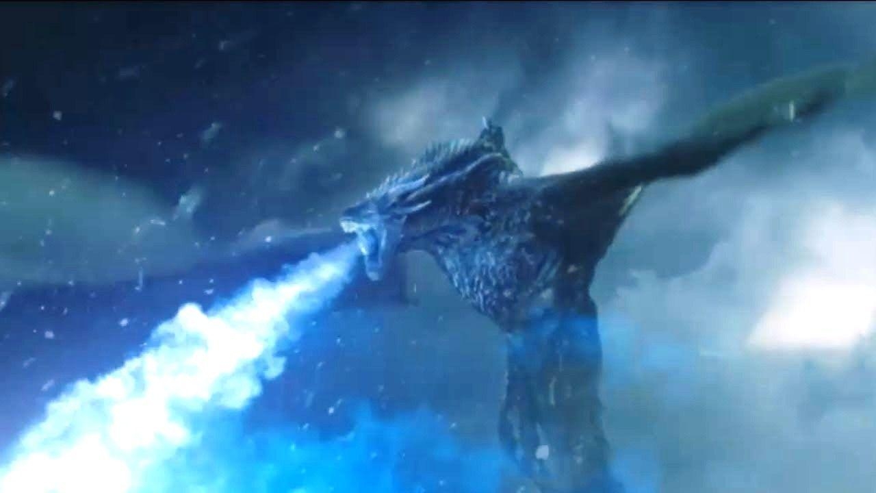 1280x720 Ice Dragon Night's King Game of Thrones Wallpaper Wallpaper, Desktop